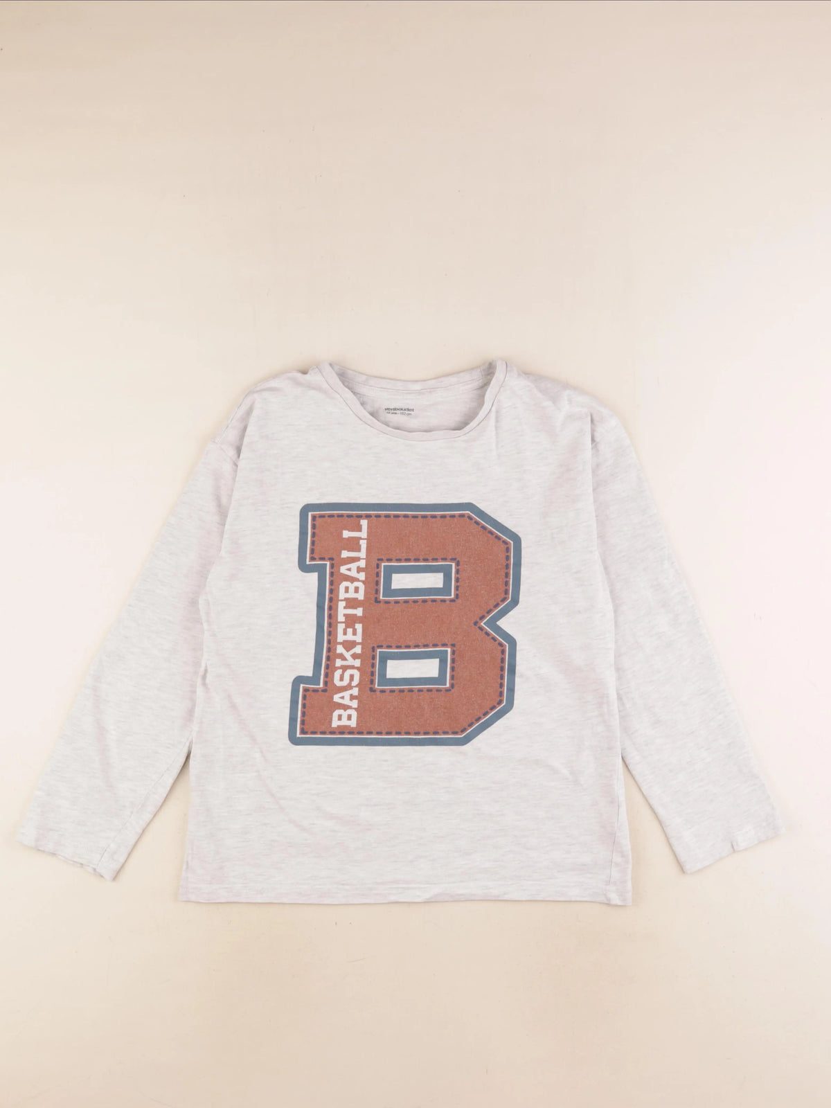 Vertbaudet - tee-shirt gris - 12 ans