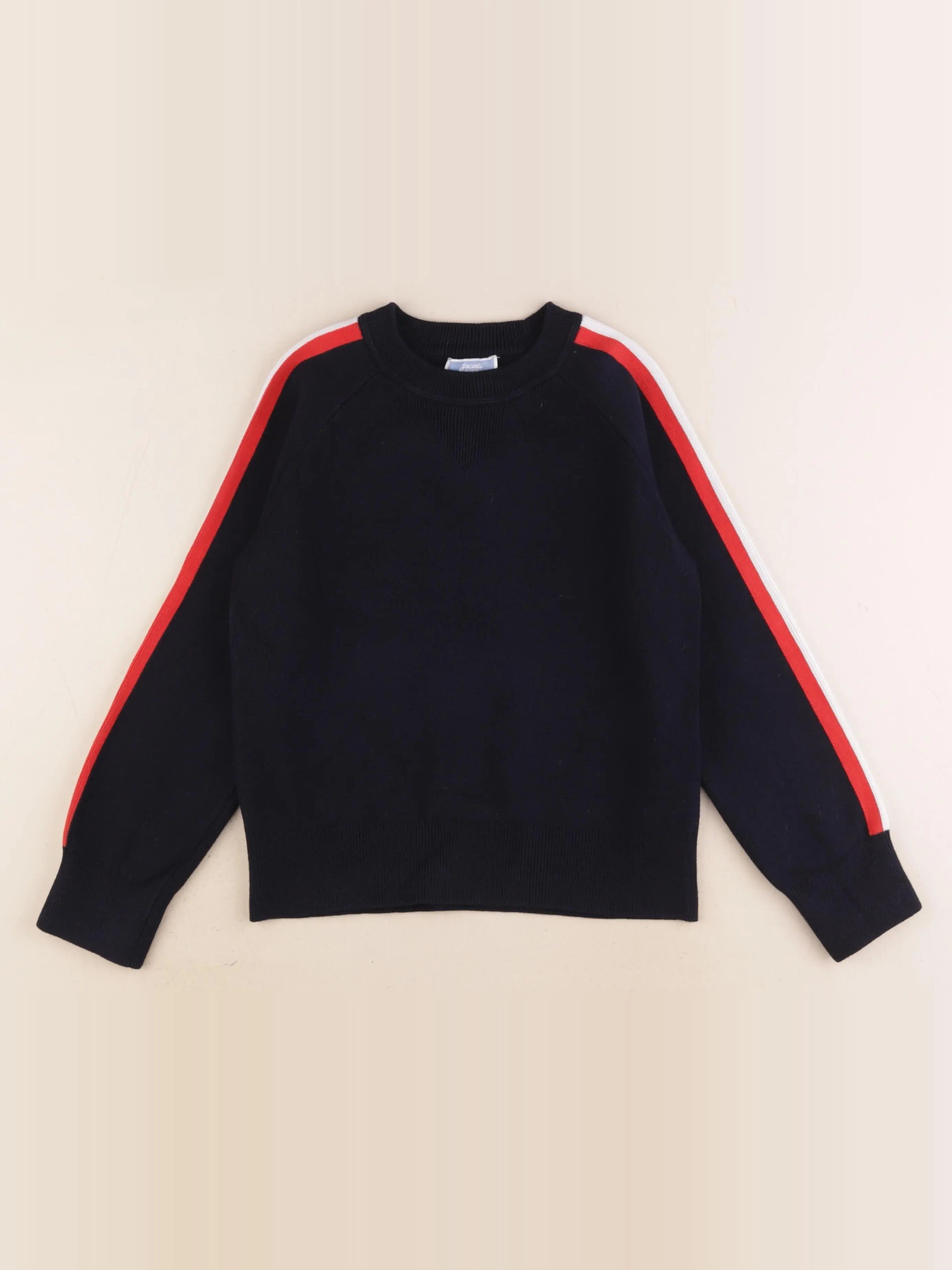 Jacadi - pull bleu - 8 ans