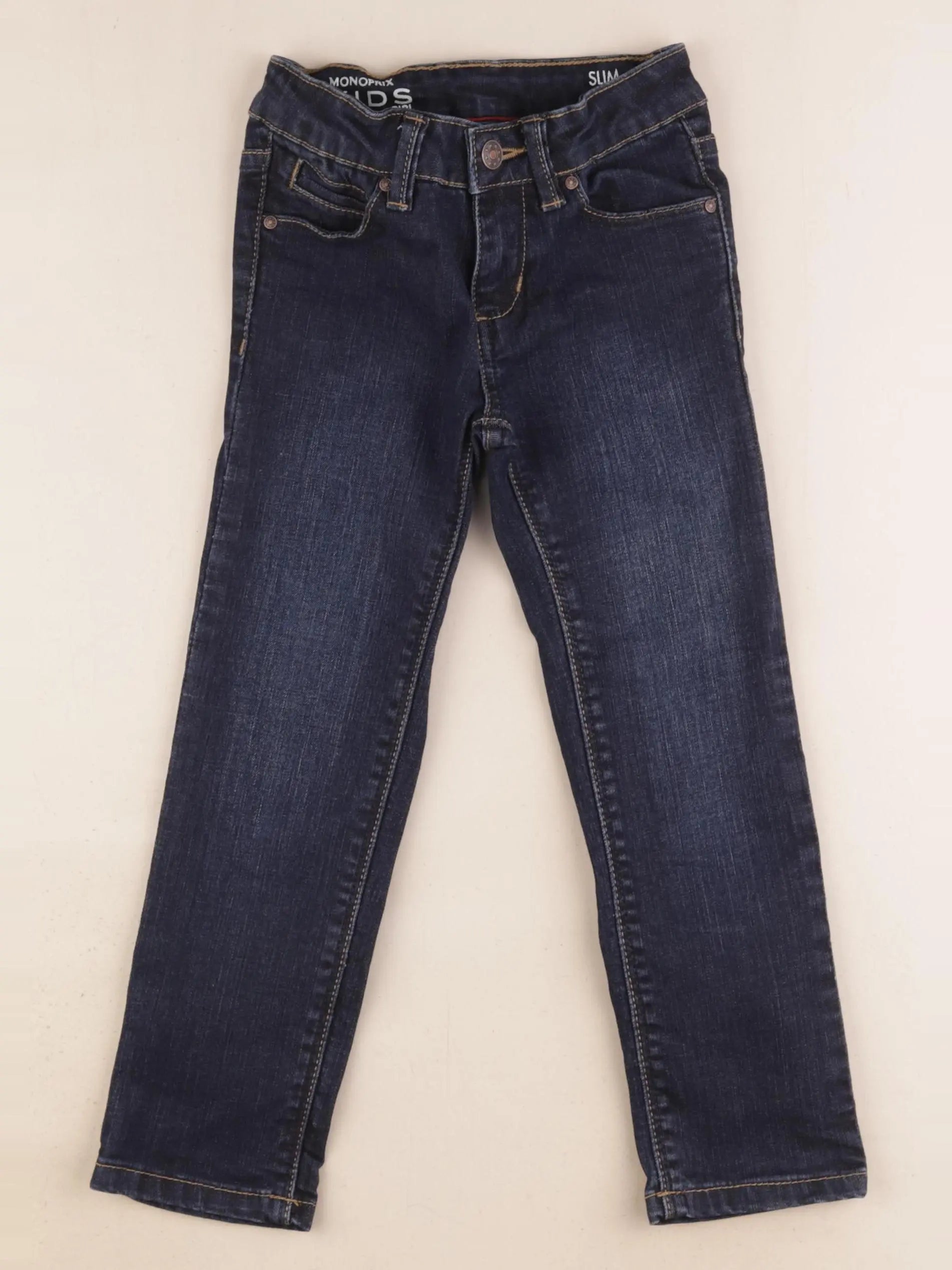 Monoprix - jean bleu - 4 ans
