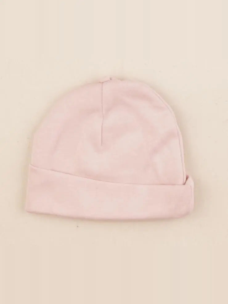 H&M - bonnet rose - 1/2 mois