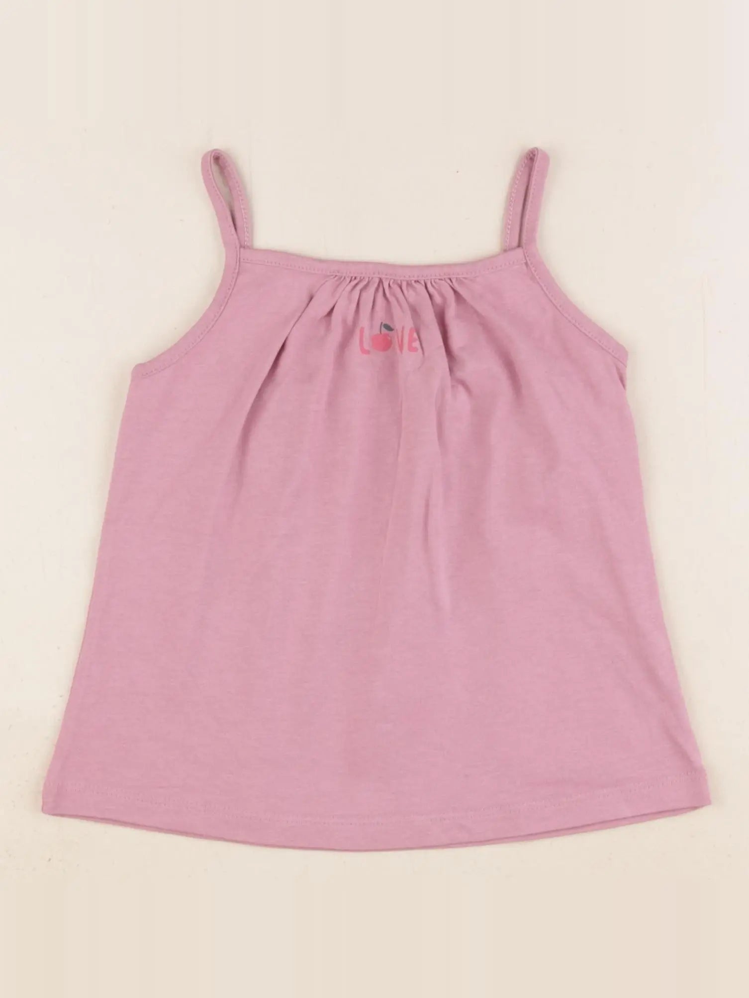 Vertbaudet - débardeur violet - 4 ans