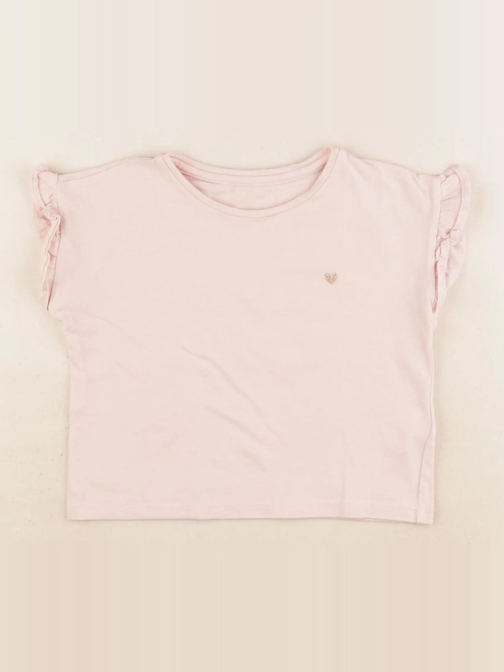 Vertbaudet - tee-shirt rose - 3 ans