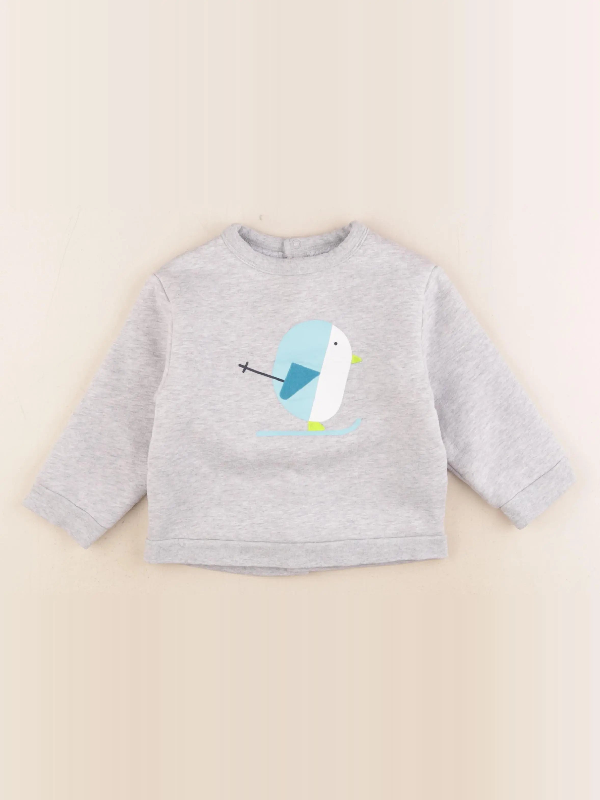 Jacadi - sweat gris - 36 mois