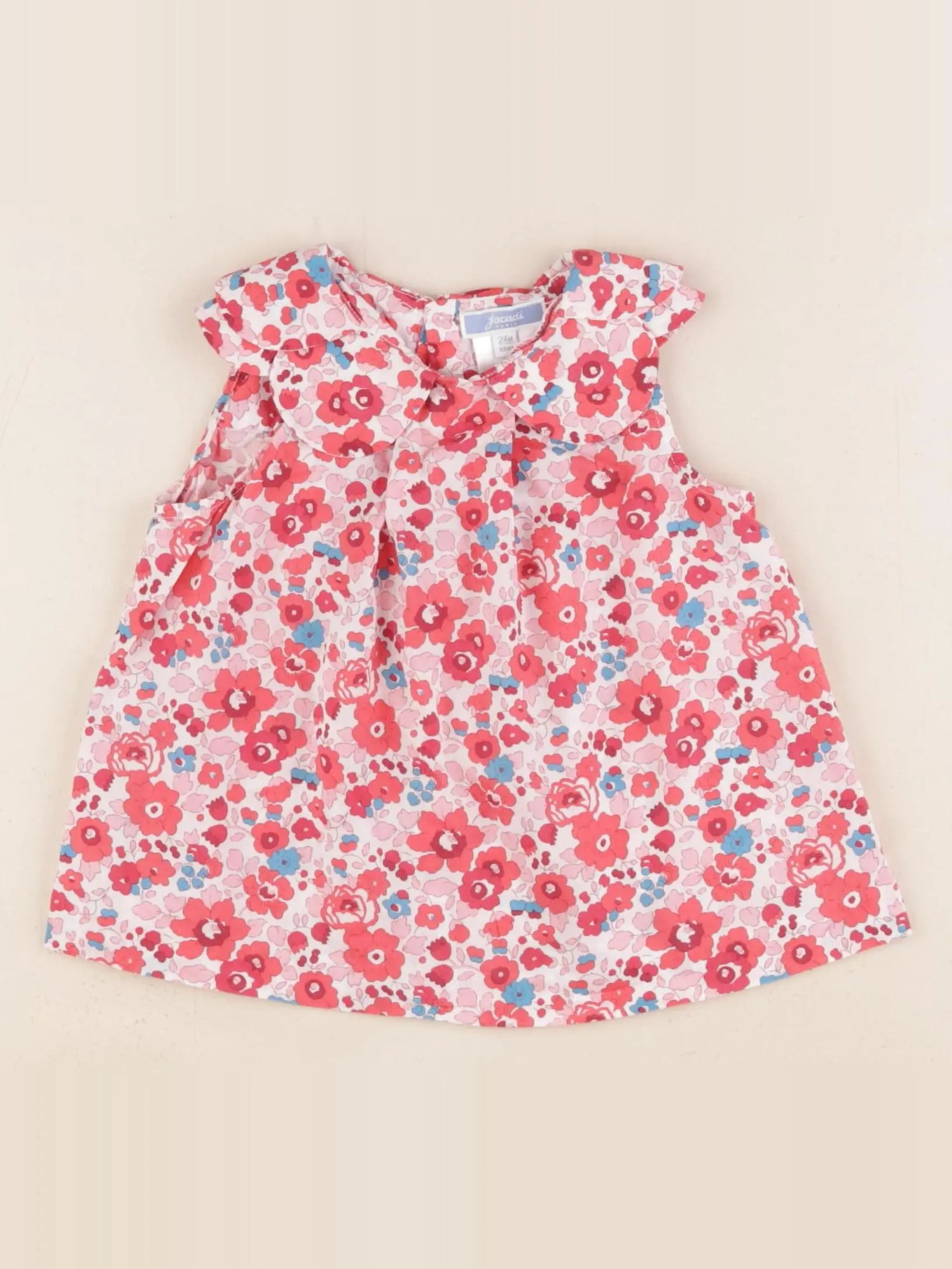 Jacadi - blouse liberty multicolore - 24 mois