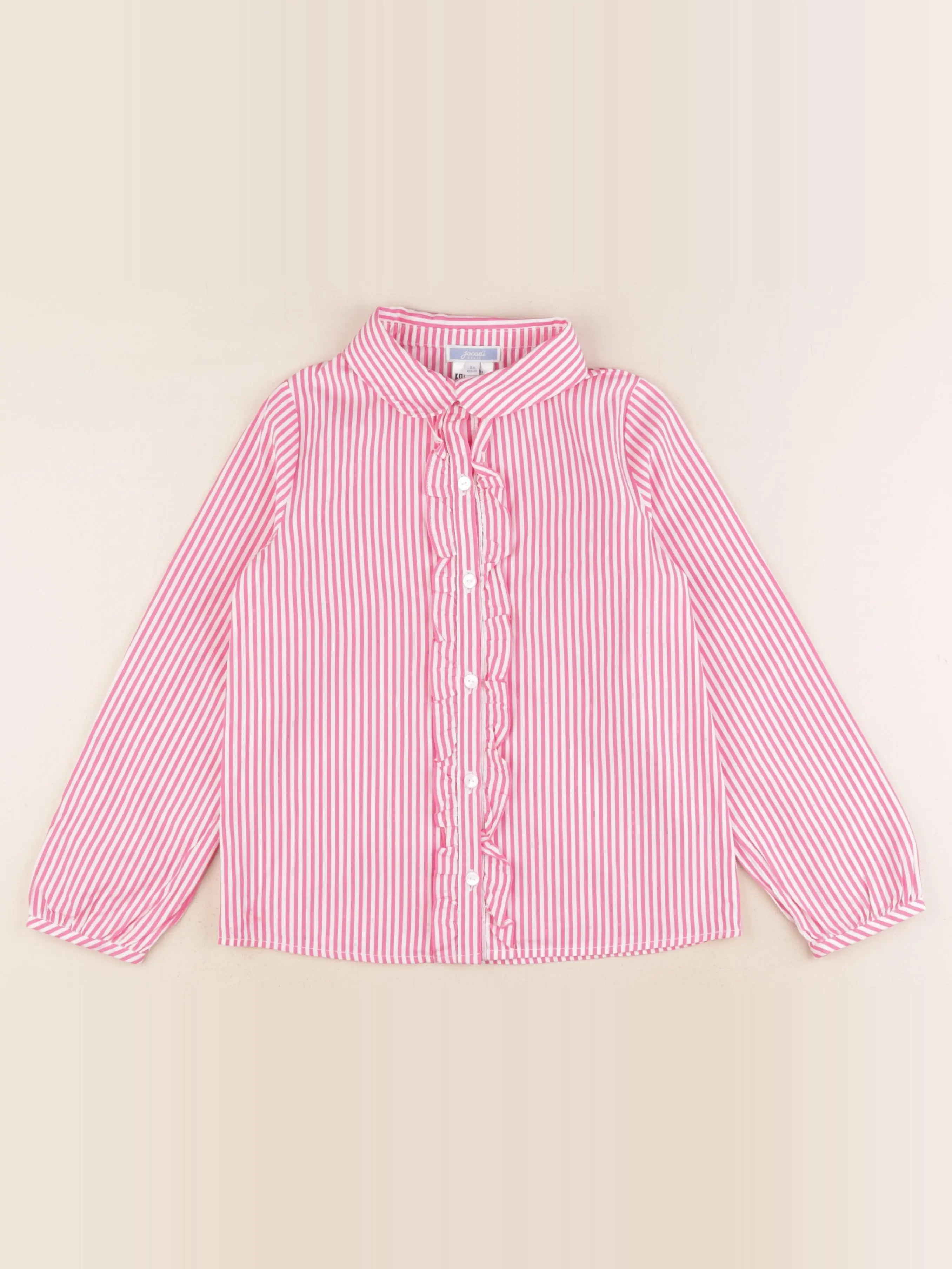 Jacadi - blouse rose - 8 ans