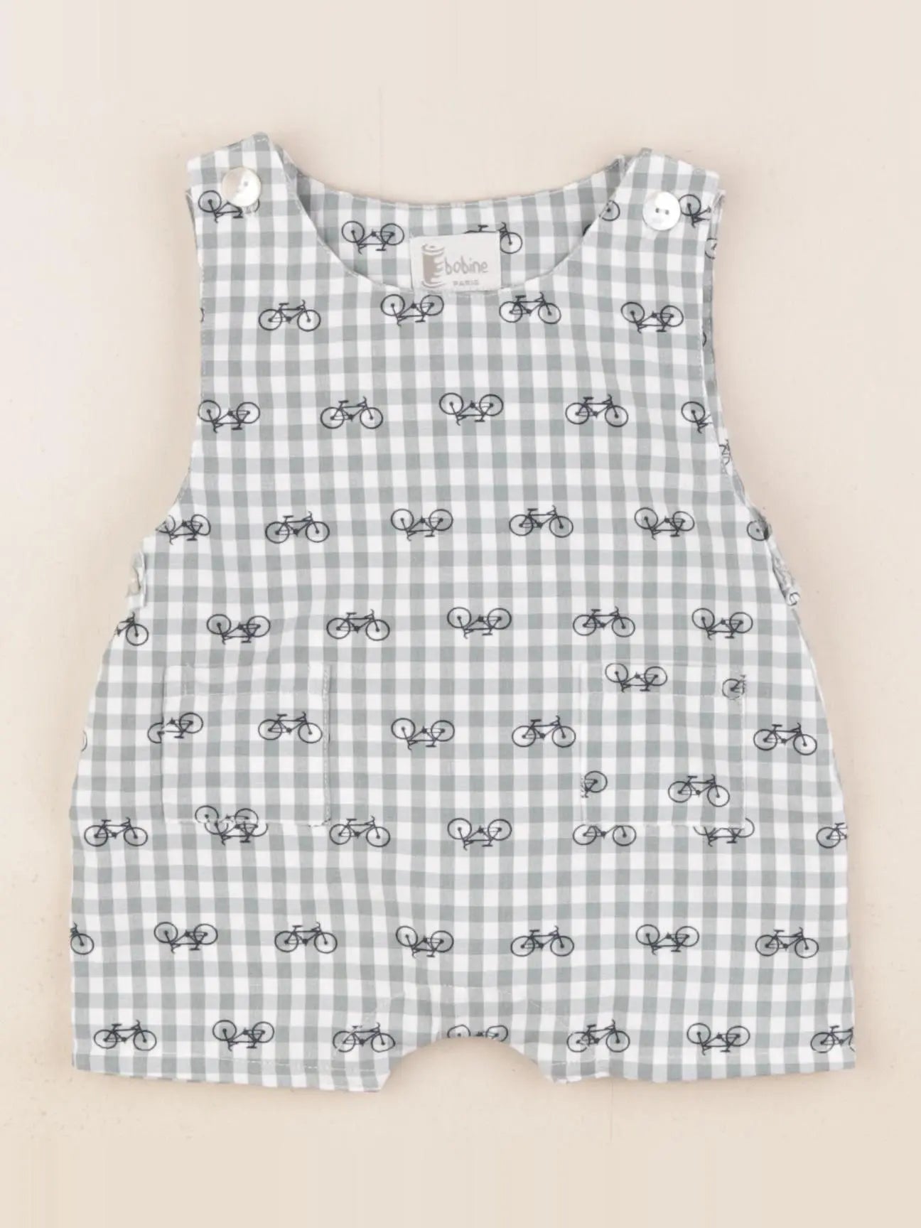 Bobine - combinaison vert - 3 mois