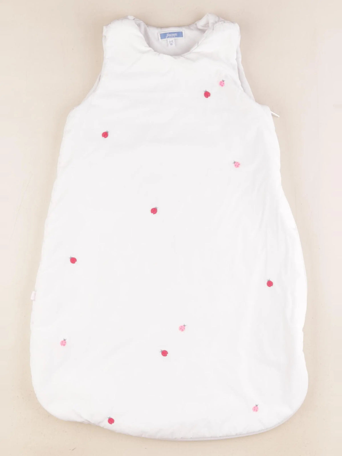 Jacadi - gigoteuse blanc - 0/6 mois