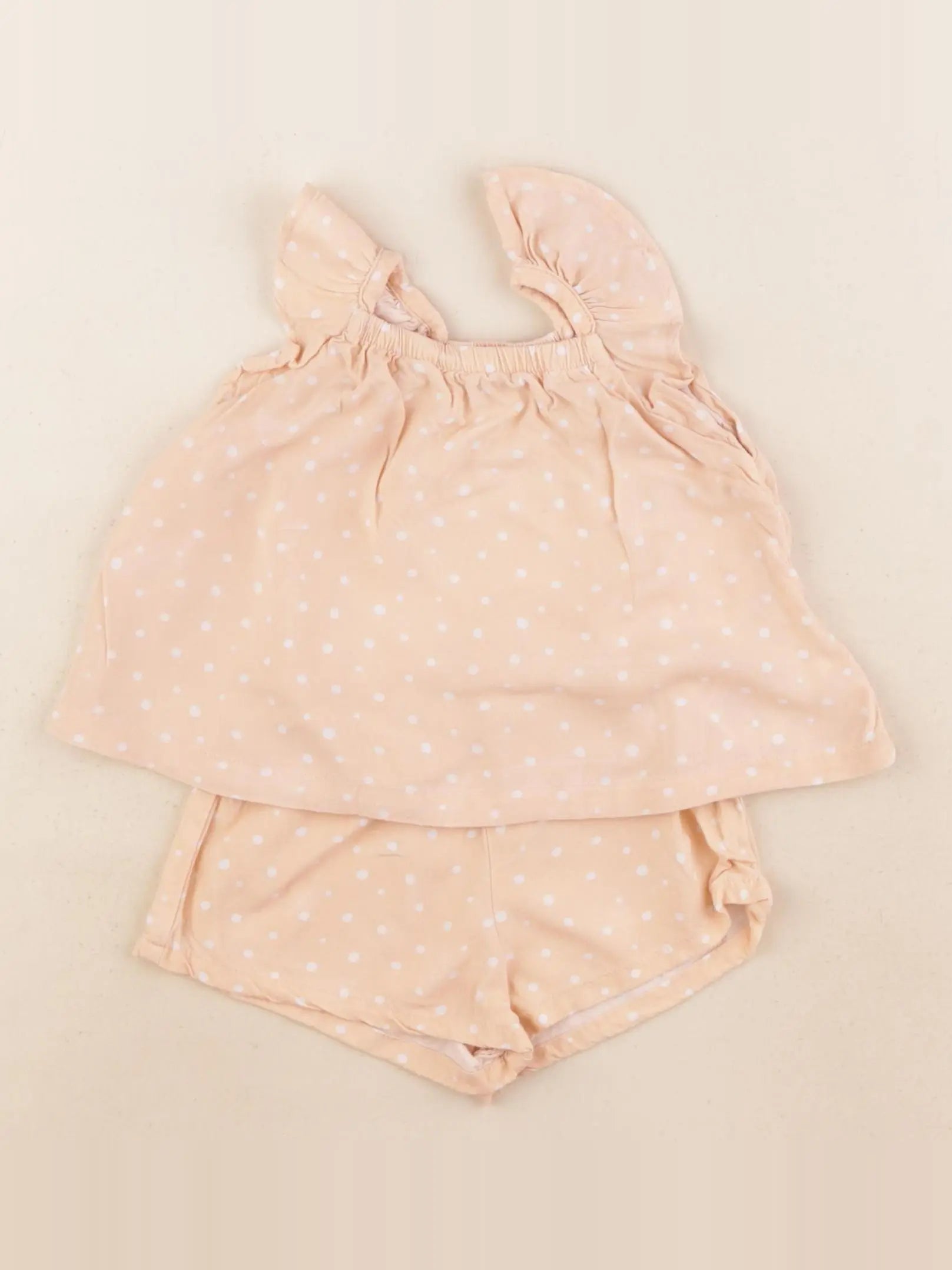 H&M - ensemble rose - 4/6 mois