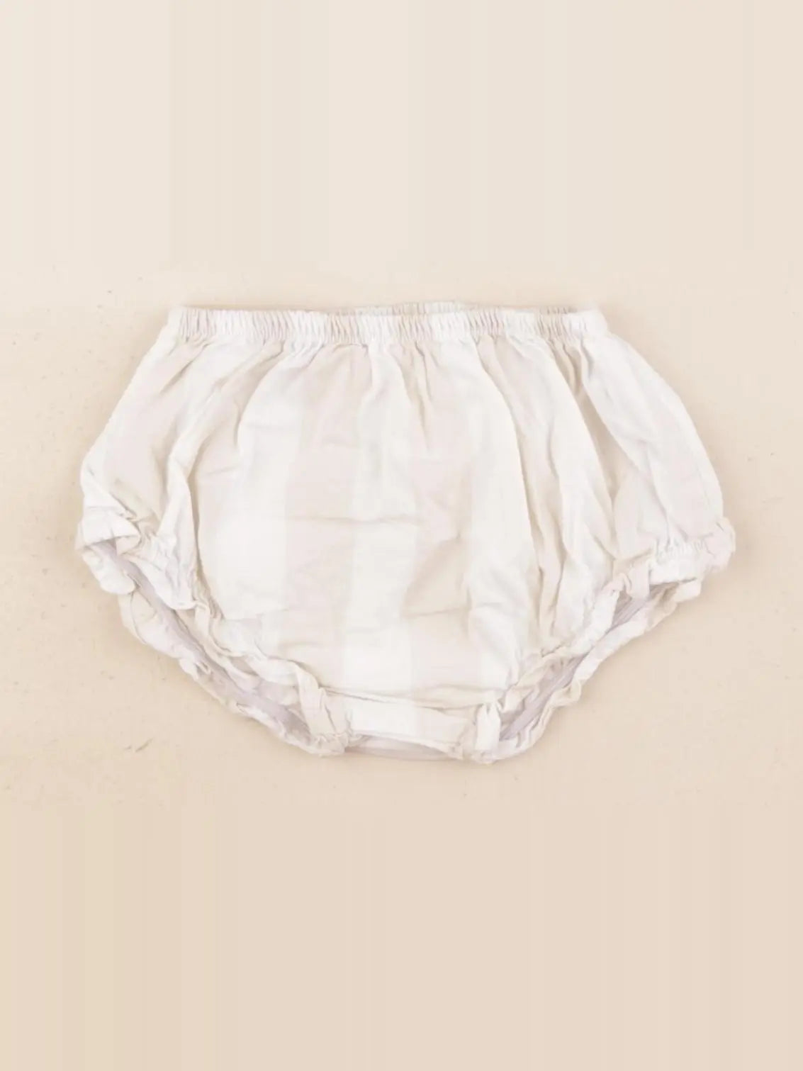 Gocco - bloomer blanc, beige - 6/9 mois