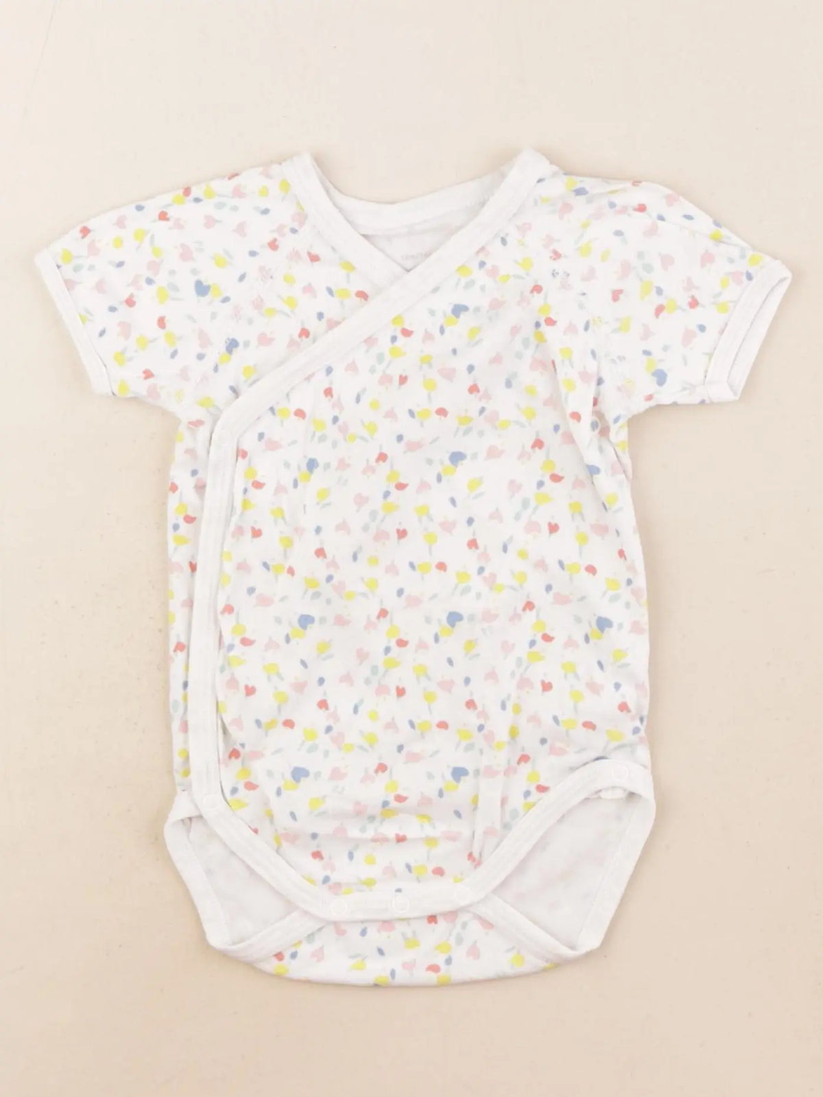 Zara - body blanc - 12 mois