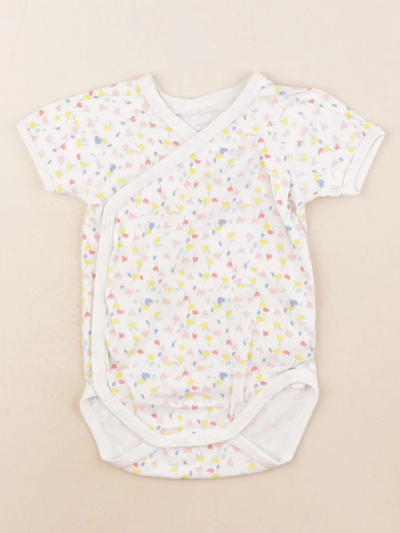 Zara - body blanc - 12 mois