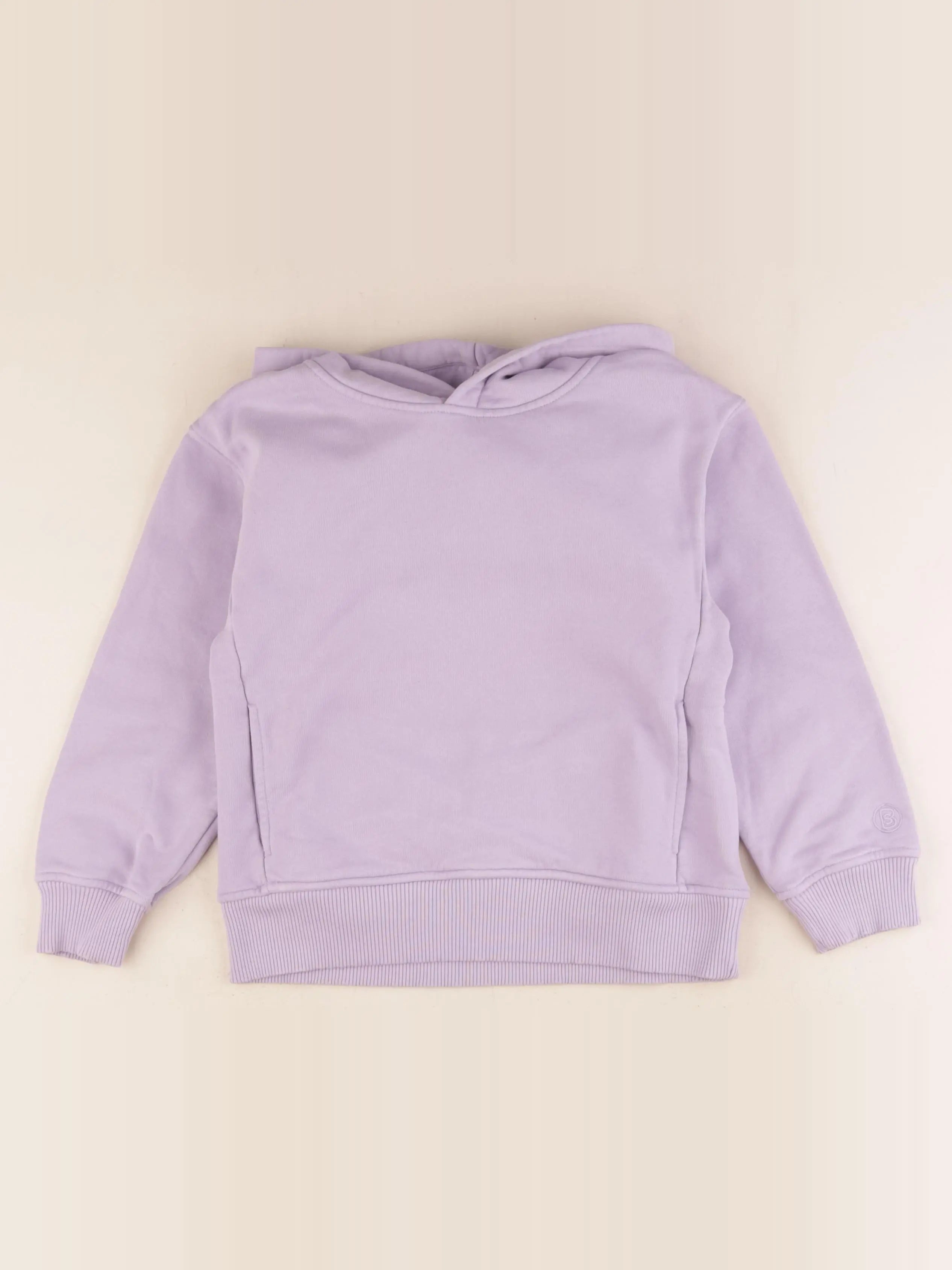 Smallable Basics - sweat violet - 6 ans