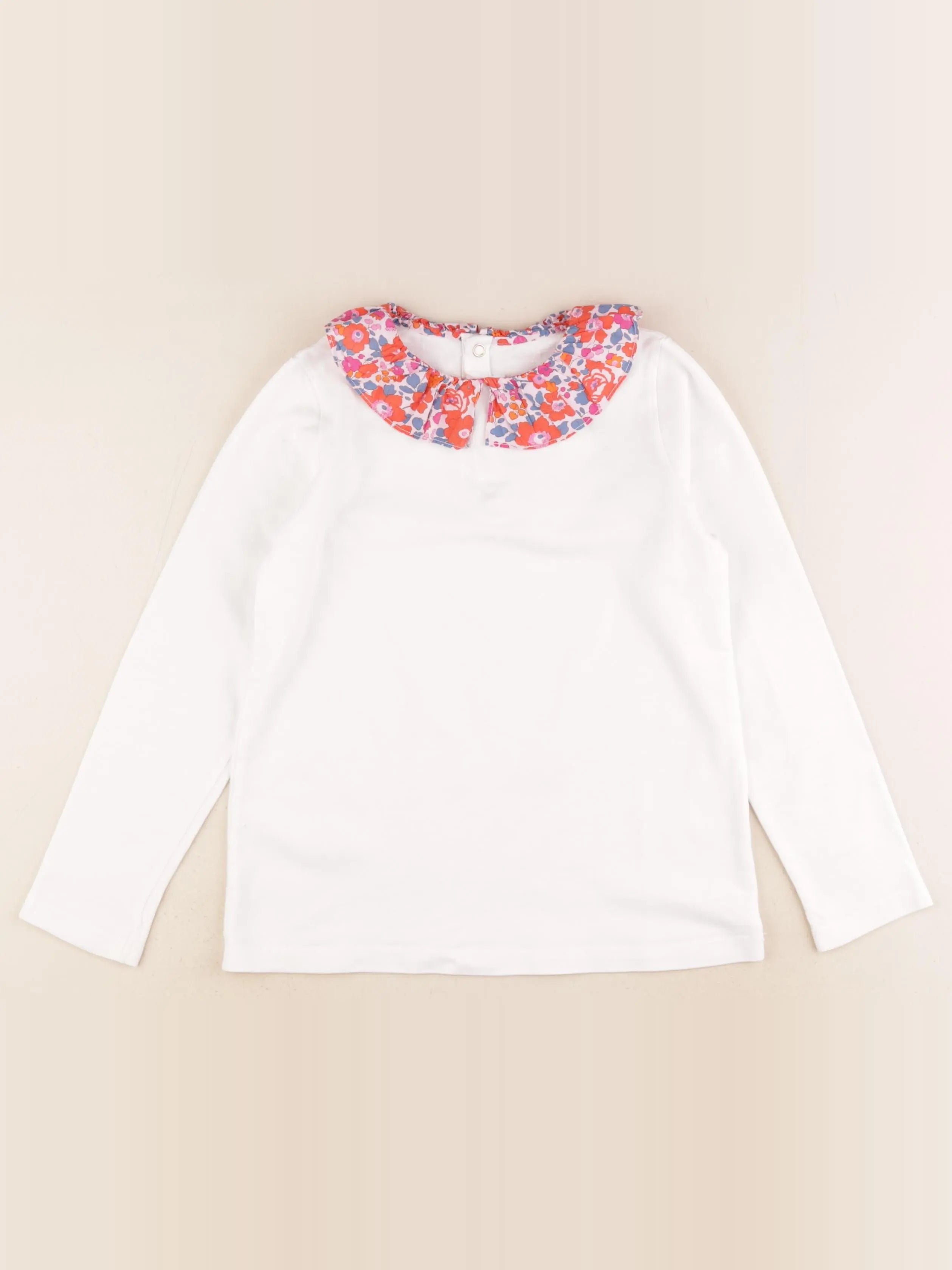 Jacadi - tee-shirt blanc, multicolore - 8 ans