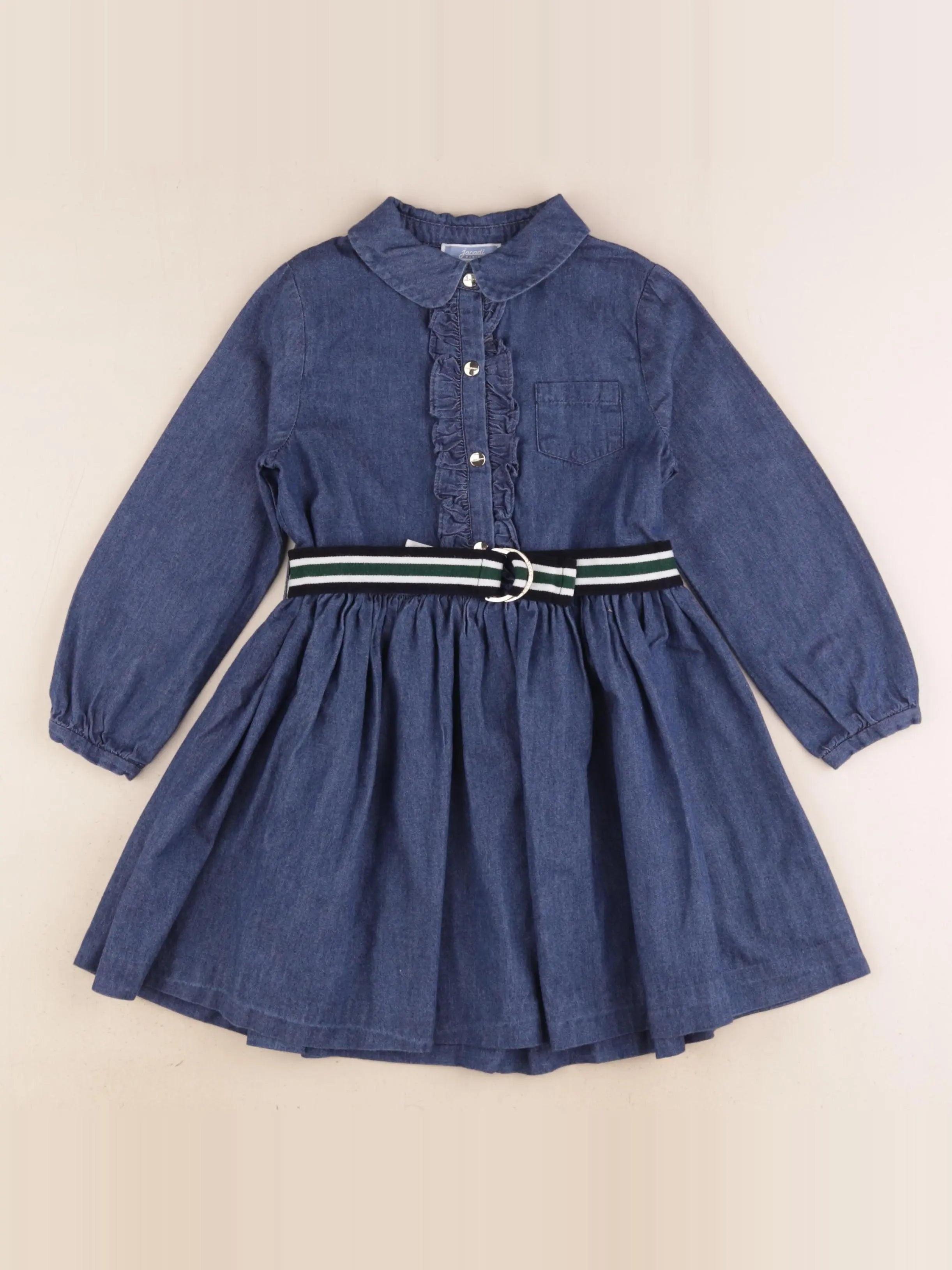 Jacadi - robe bleu - 4 ans
