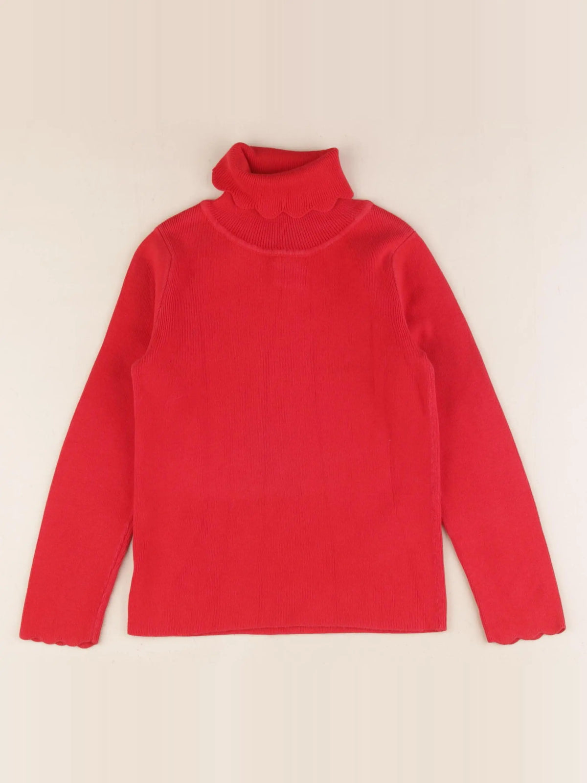 Jacadi - pull rouge - 6 ans