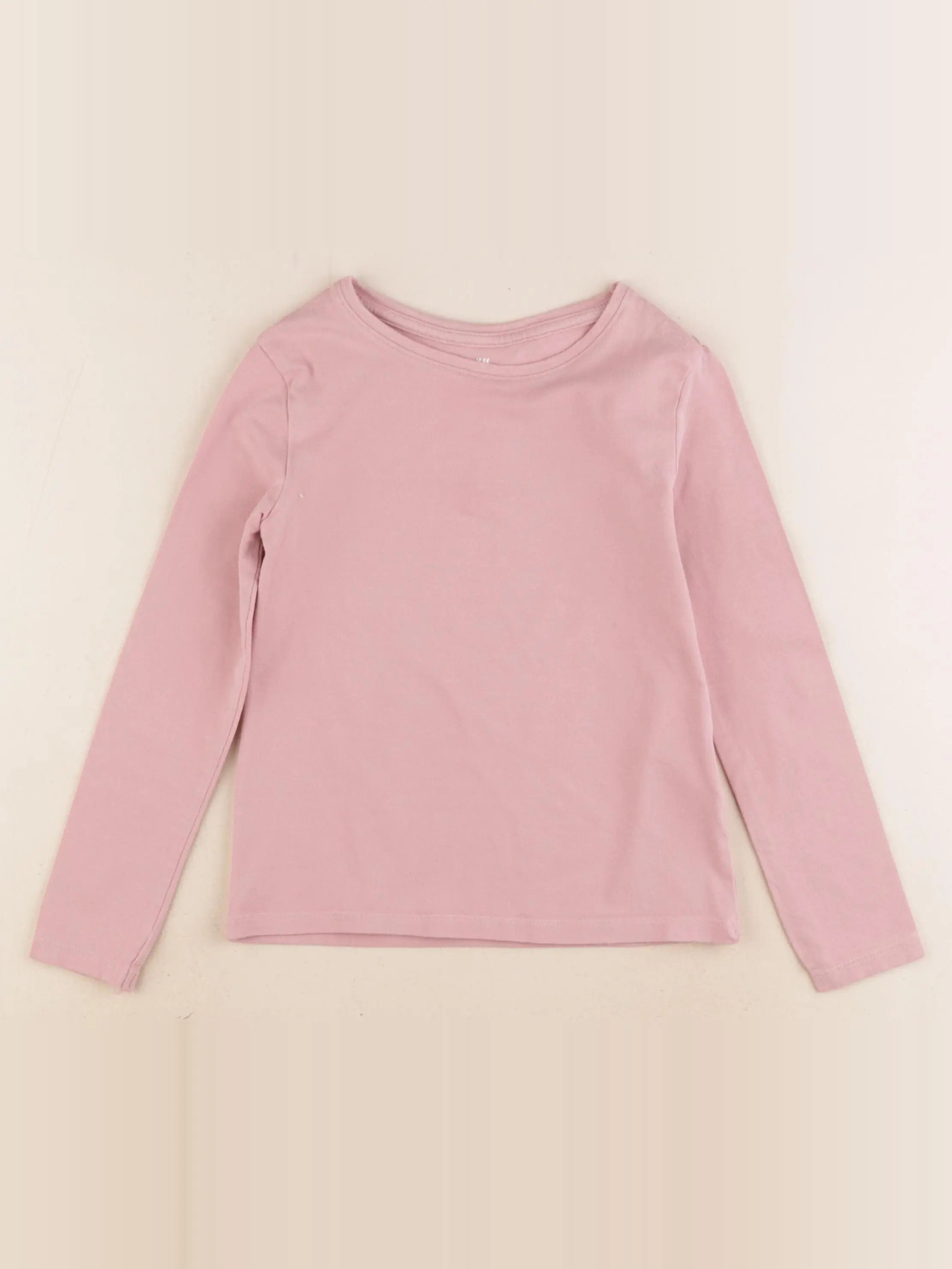 H&M - tee-shirt rose - 5/6 ans