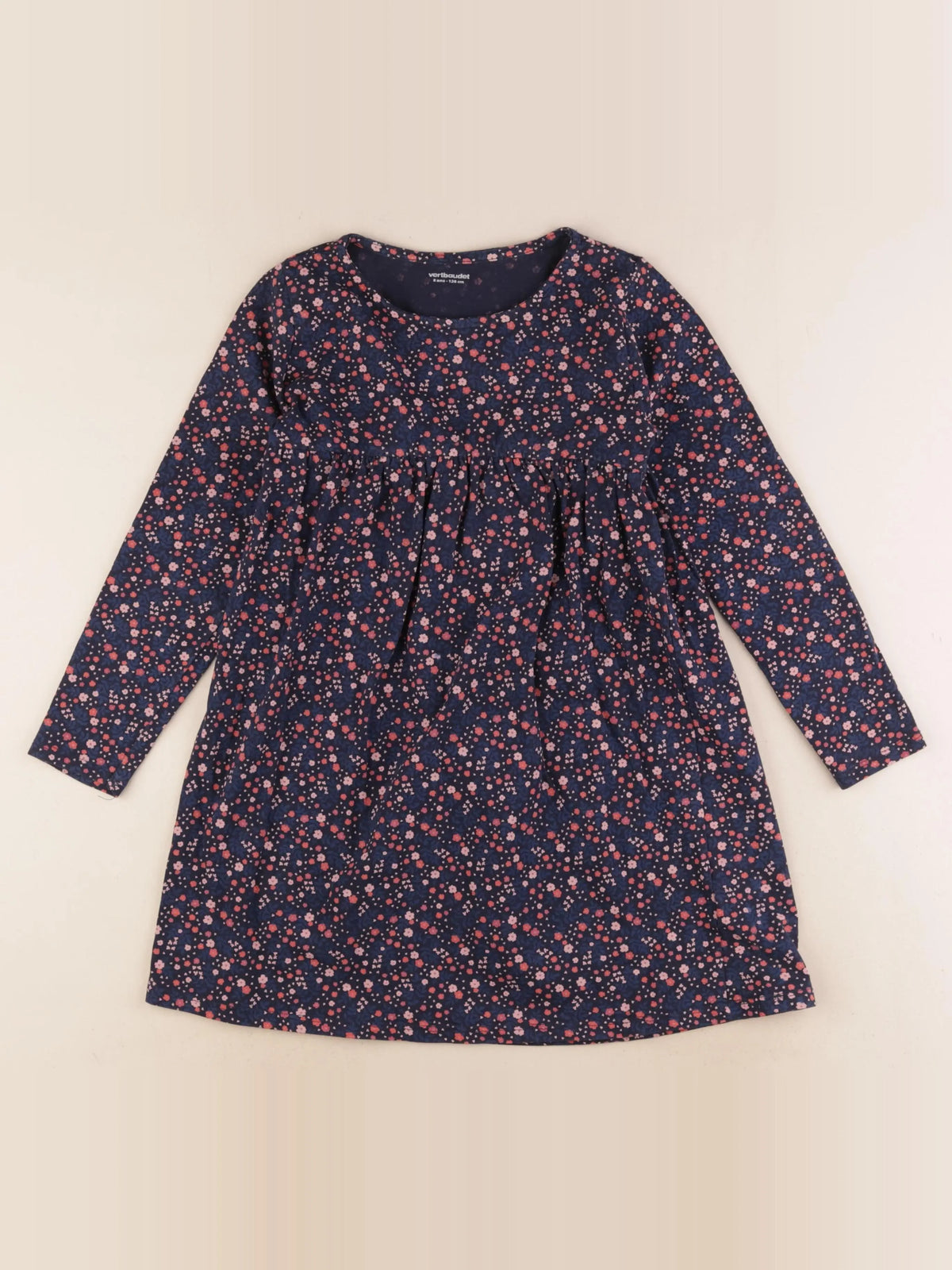 Vertbaudet - robe bleu - 8 ans