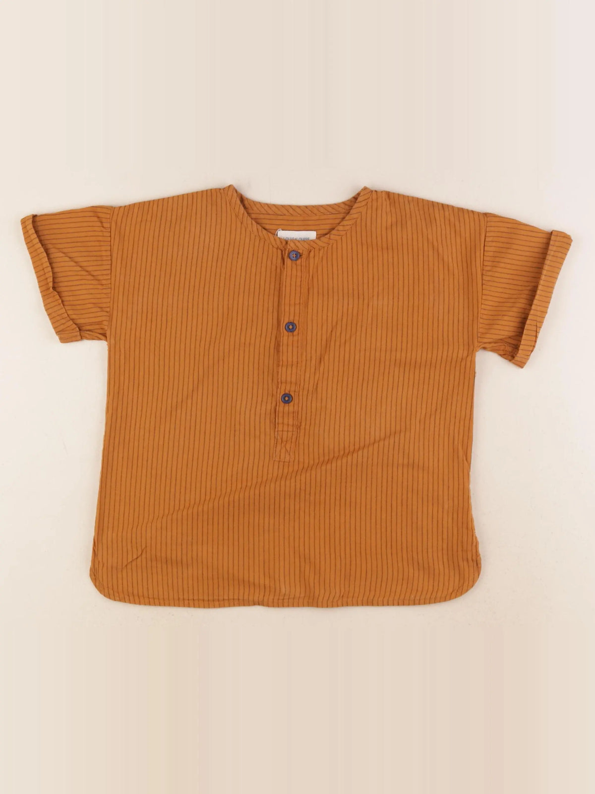 Louis Louise - chemise marron - 6 ans