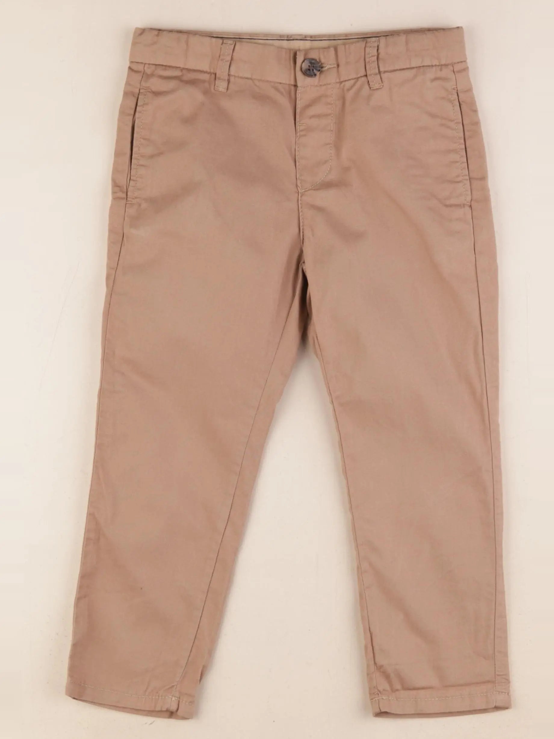 H&M - pantalon marron - 3/4 ans