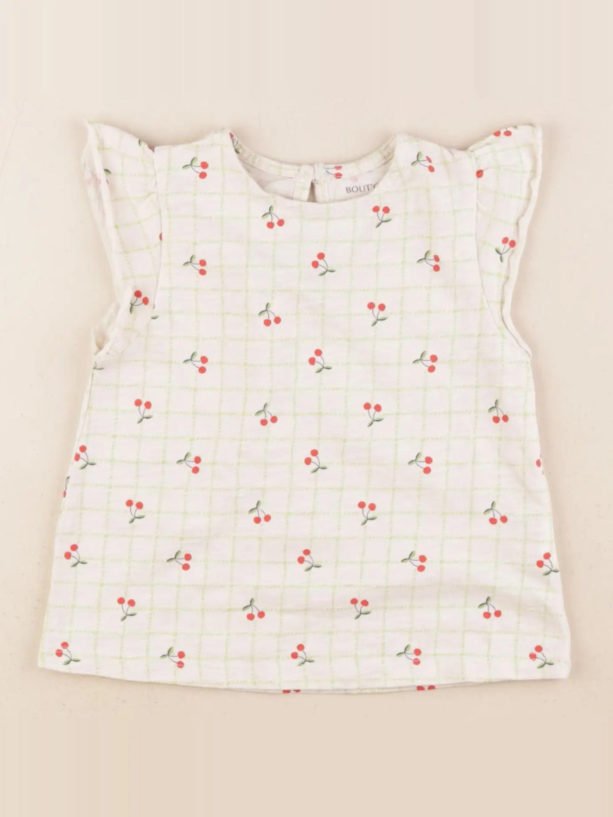Boutchou - tee-shirt beige - 24 mois