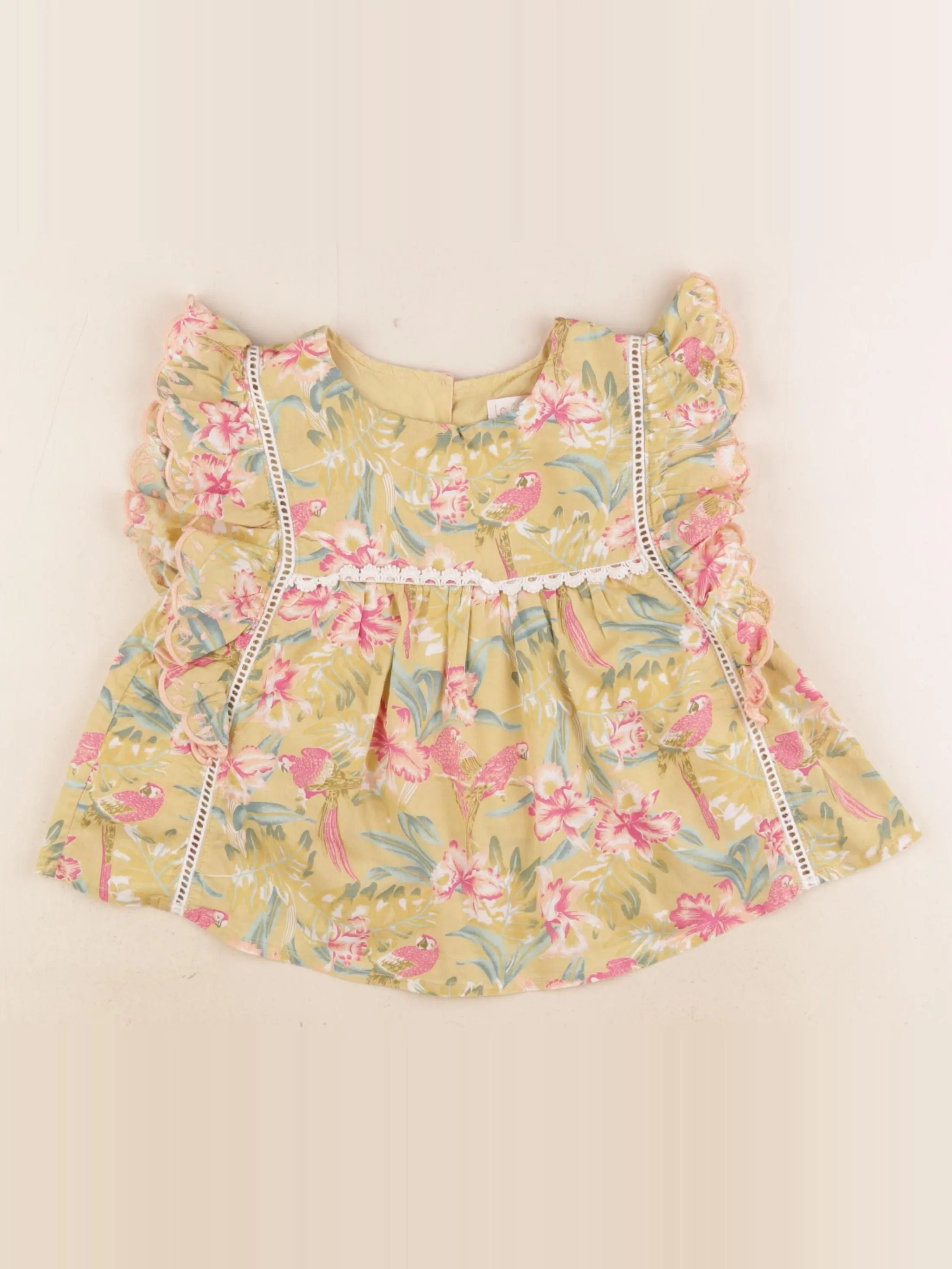 Louise Misha - blouse jaune - 4 ans