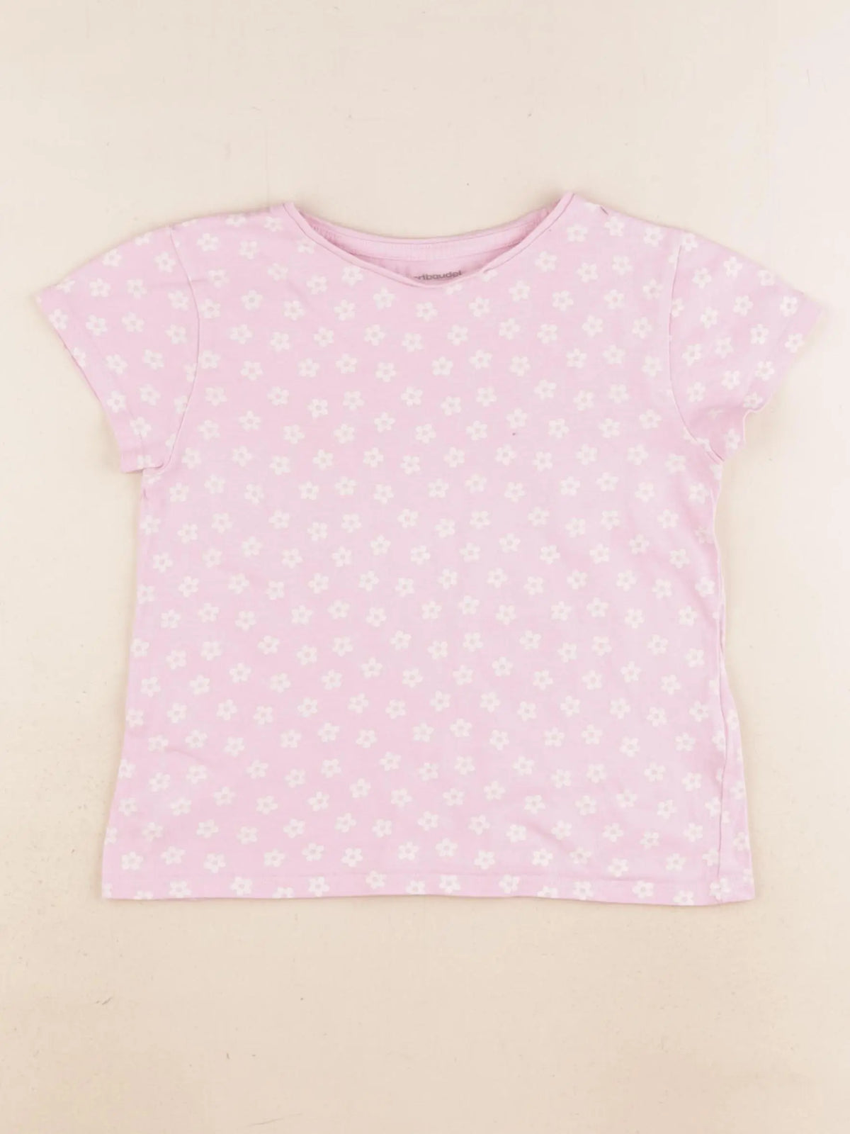 Vertbaudet - tee-shirt rose - 5 ans