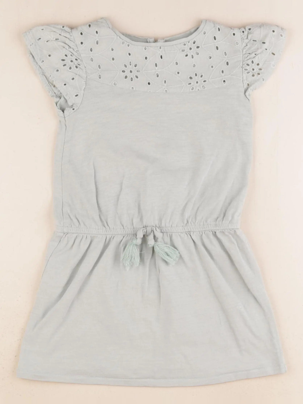 Vertbaudet - robe vert - 4 ans