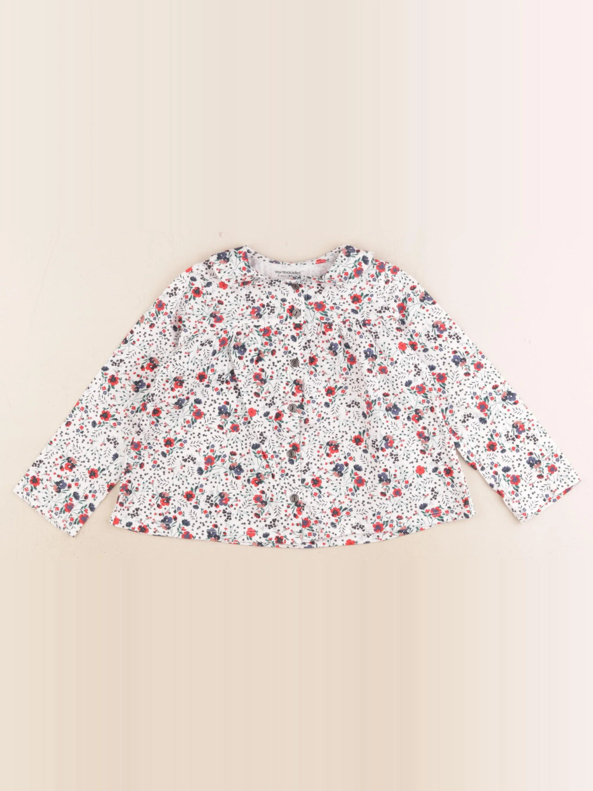 Vertbaudet - tee-shirt multicolore - 3 ans