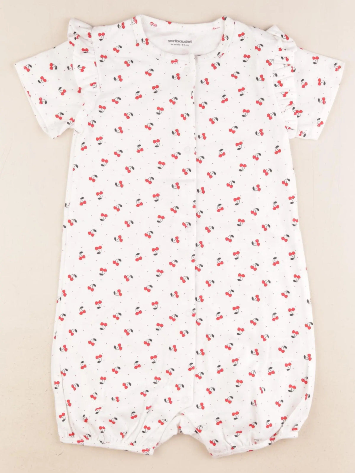 Vertbaudet - pyjama coton multicolore - 36 mois