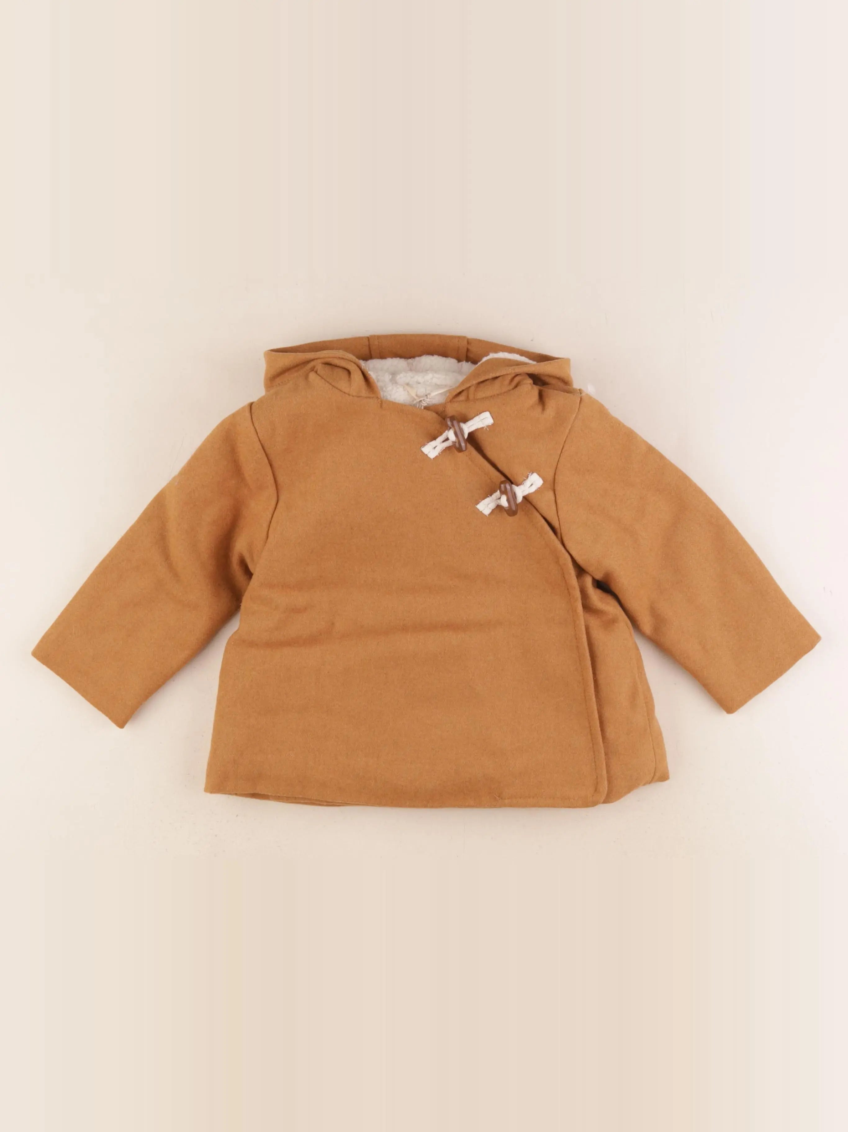 Vertbaudet - manteau marron - 18 mois