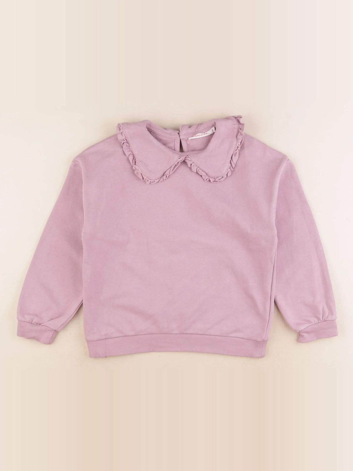 Monoprix - sweat violet - 8 ans