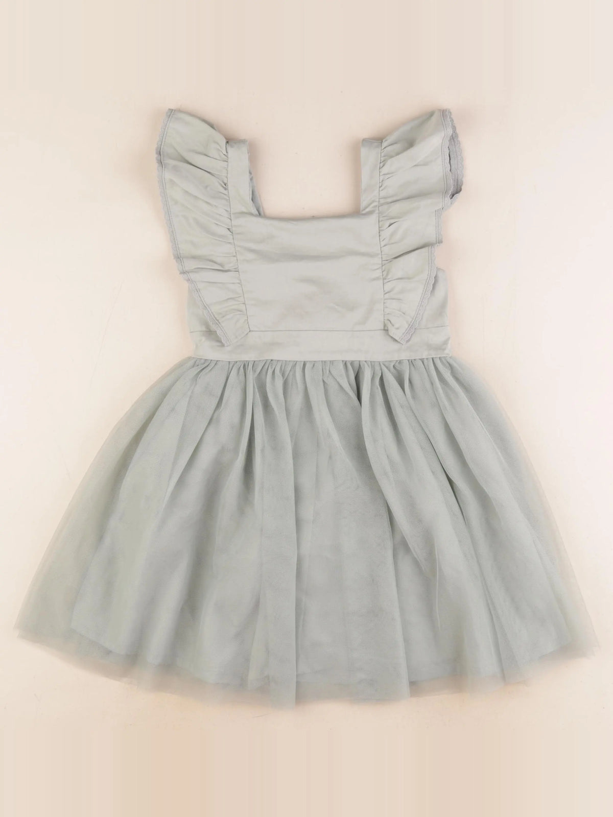 Vertbaudet - robe vert - 5 ans