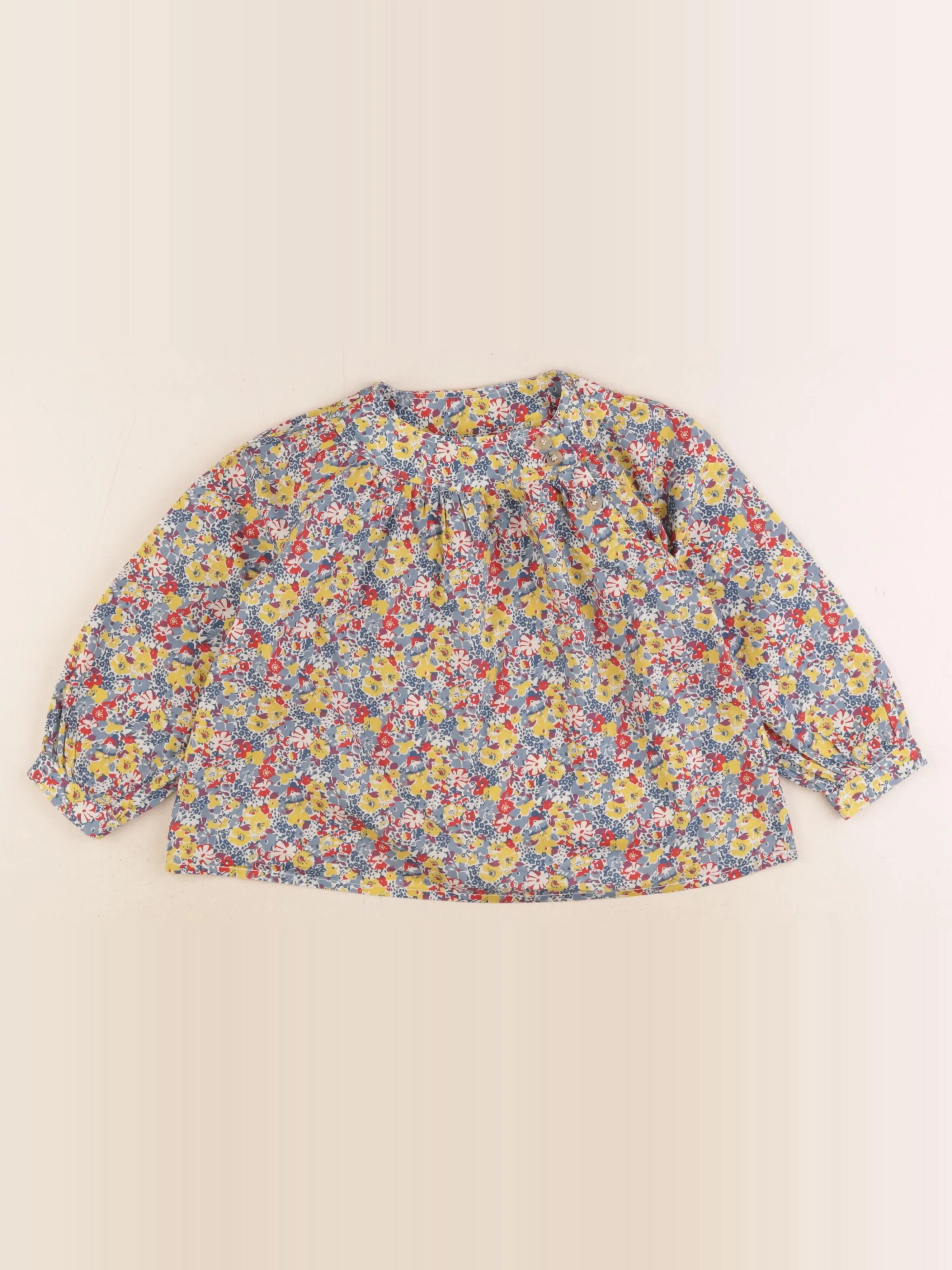Bonton - blouse multicolore - 4 ans