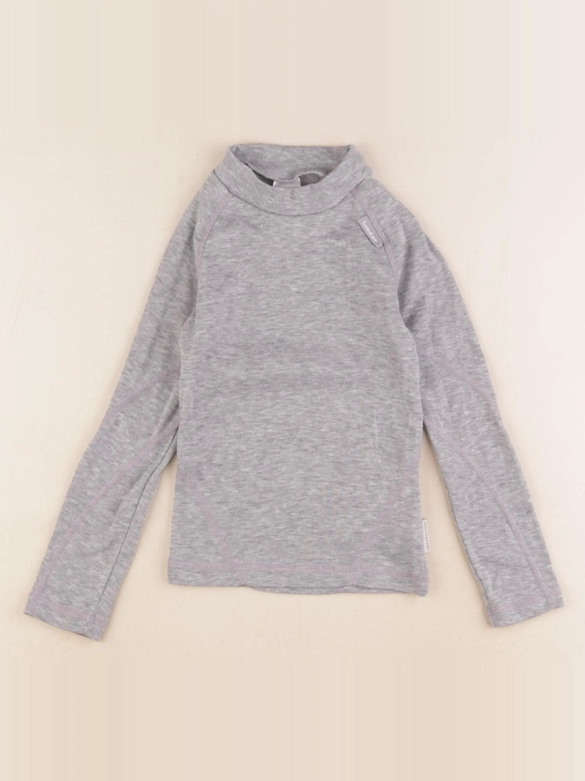 Decathlon ski - sous-pull technique gris - 4 ans