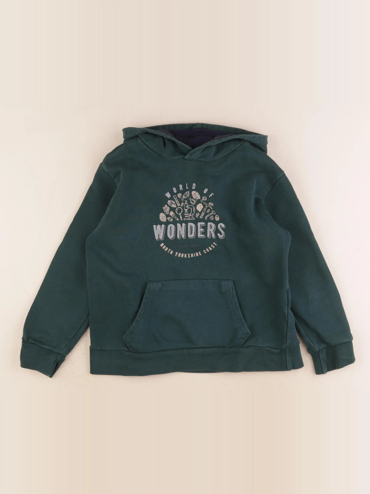 Monoprix - sweat vert - 6 ans