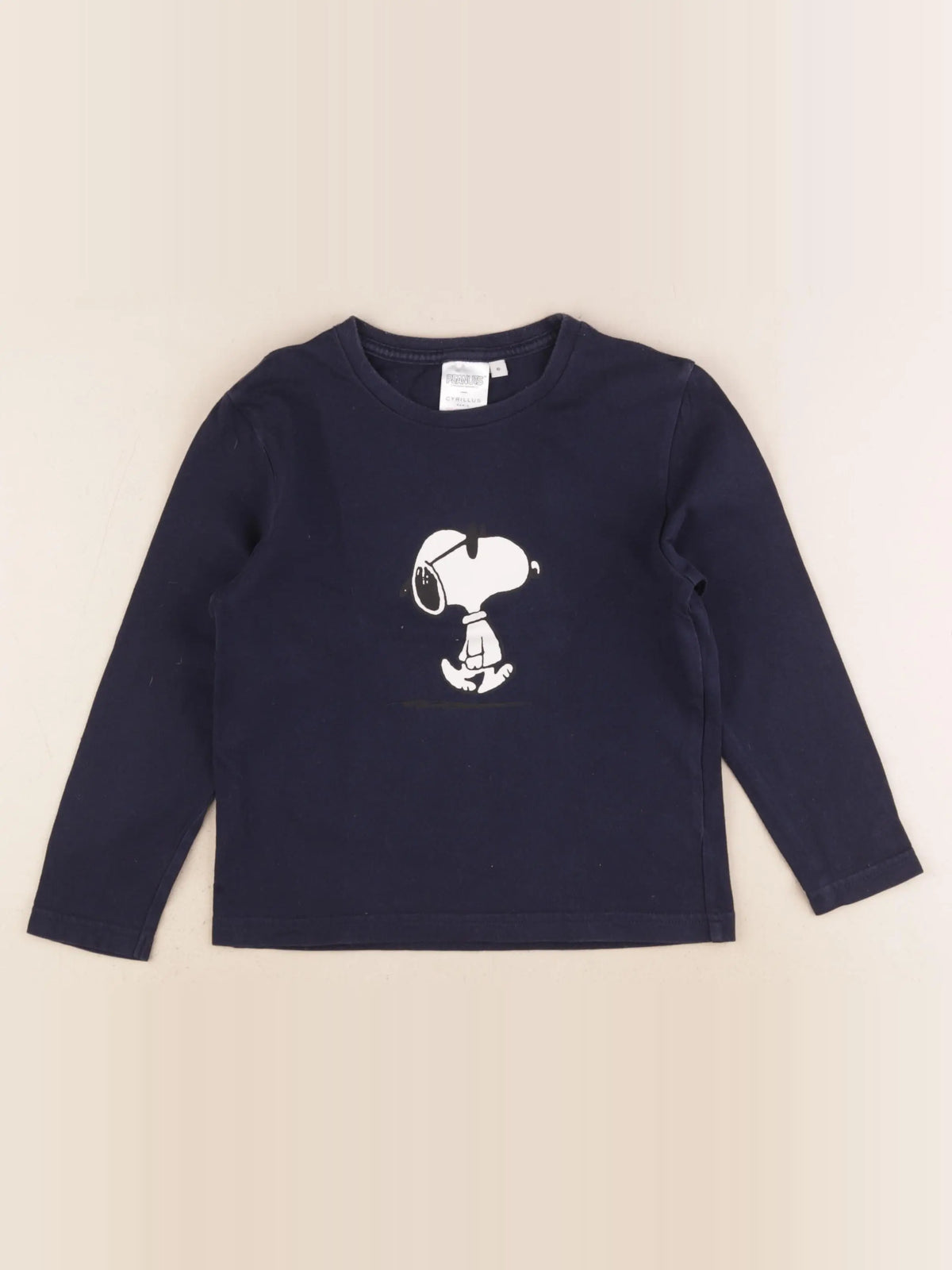 Cyrillus - tee-shirt bleu - 6 ans