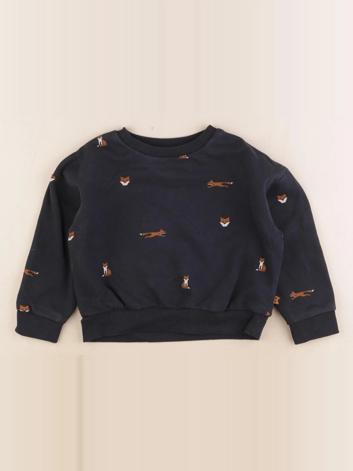 Okaidi - sweat noir - 4 ans