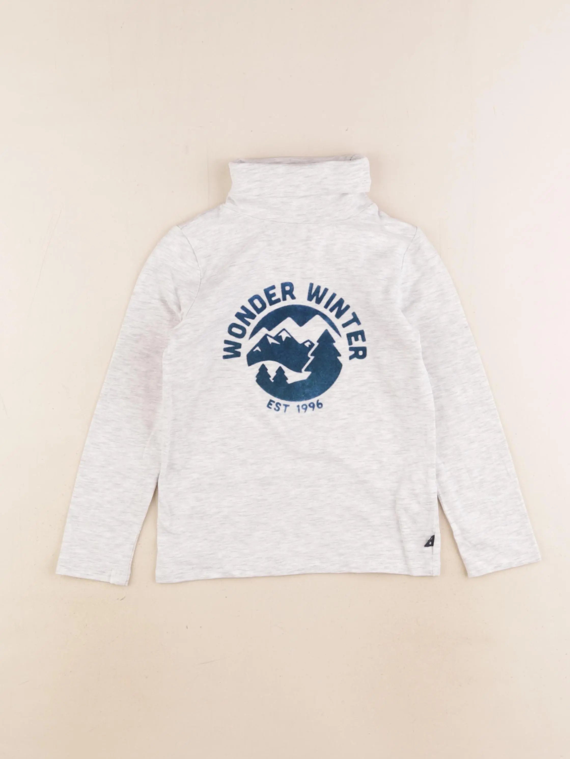 Okaidi - sous-pull gris - 4 ans