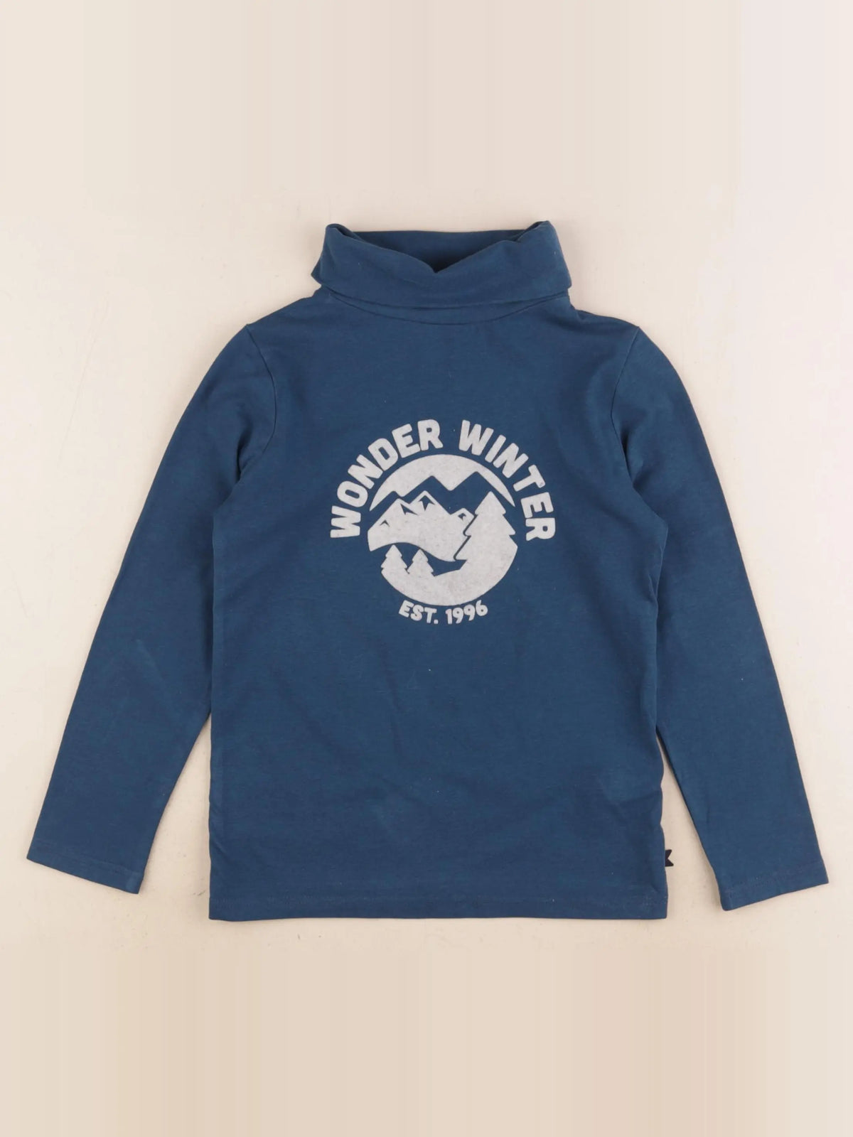 Okaidi - sous-pull bleu - 4 ans
