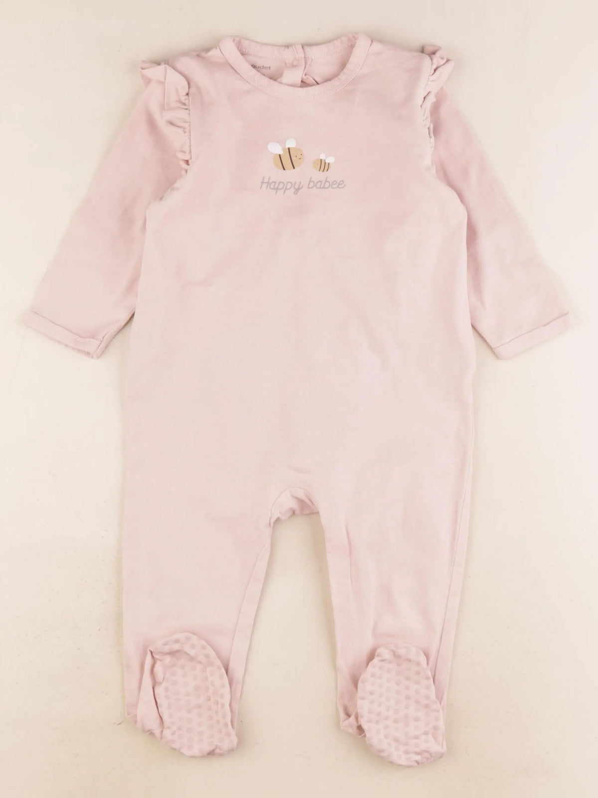 Vertbaudet - pyjama coton rose - 18 mois