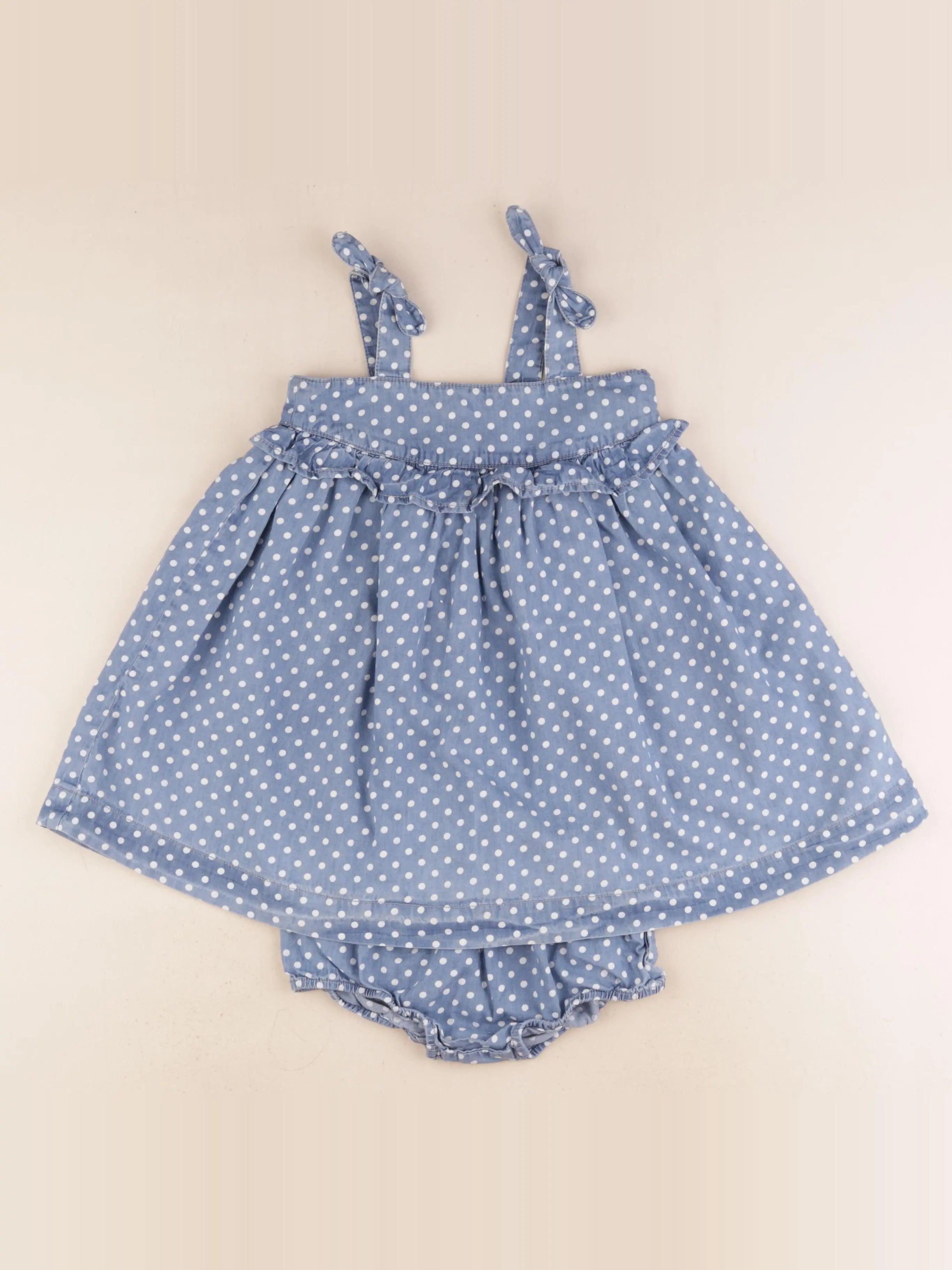 Boutchou - robe bleu - 36 mois