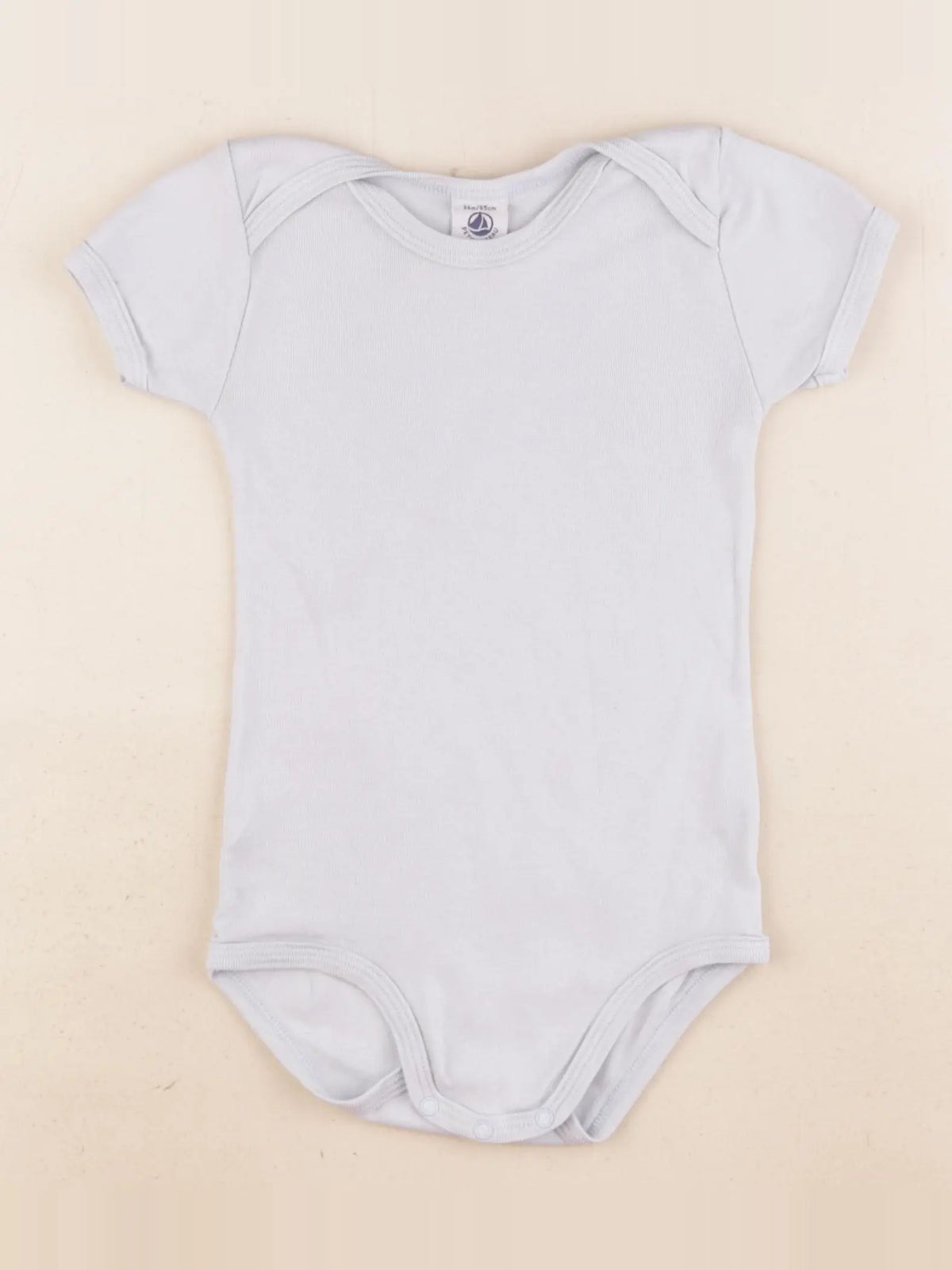 Petit Bateau - body bleu - 36 mois