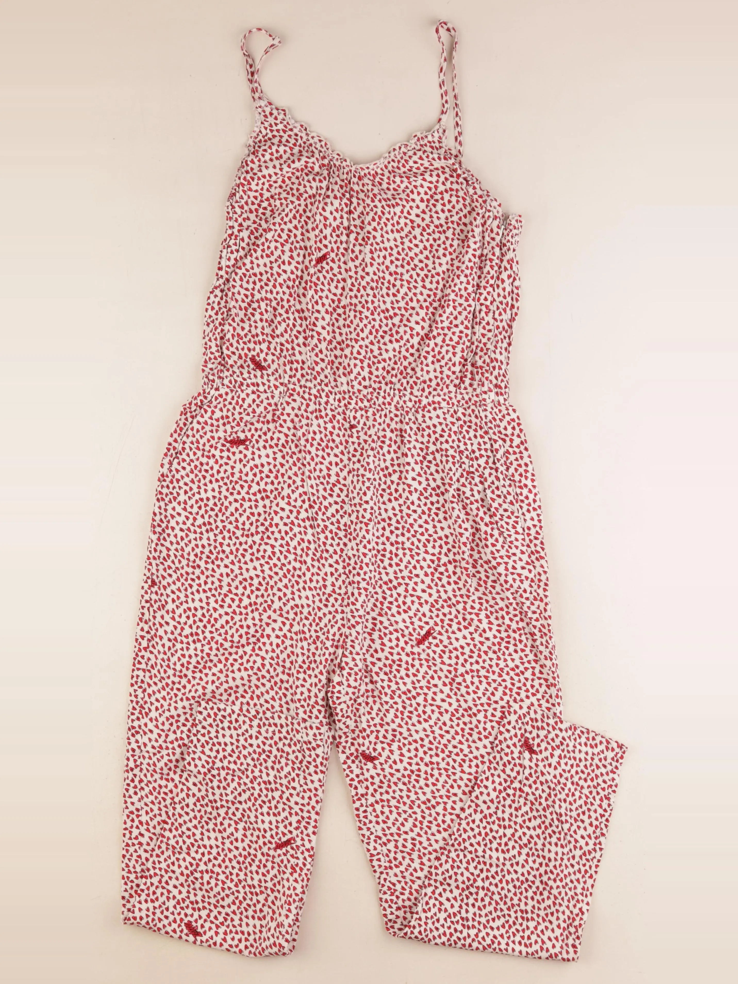 Zadig & Voltaire - salopette rouge - 12 ans