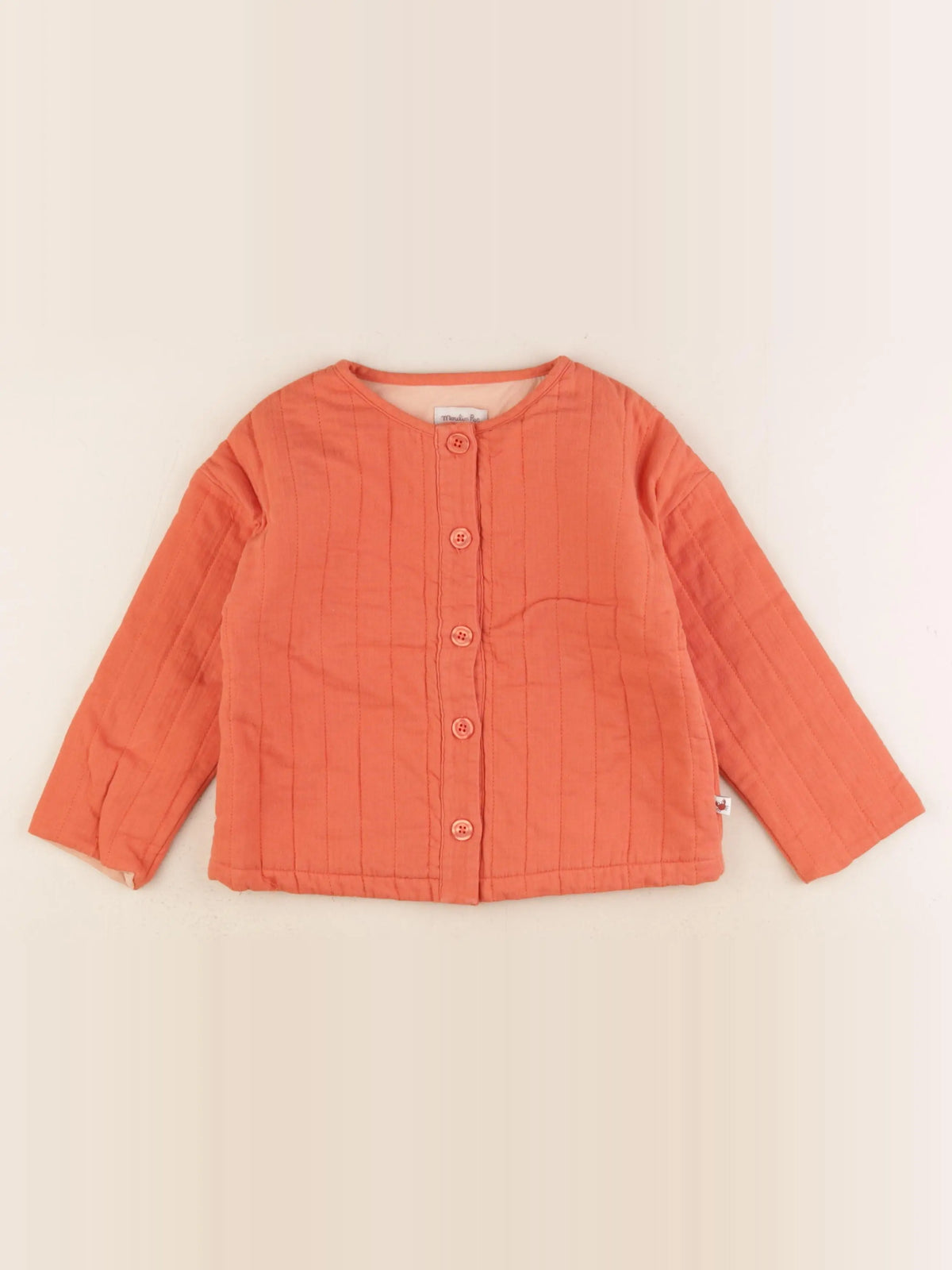 Moulin Roty - gilet orange - 36 mois