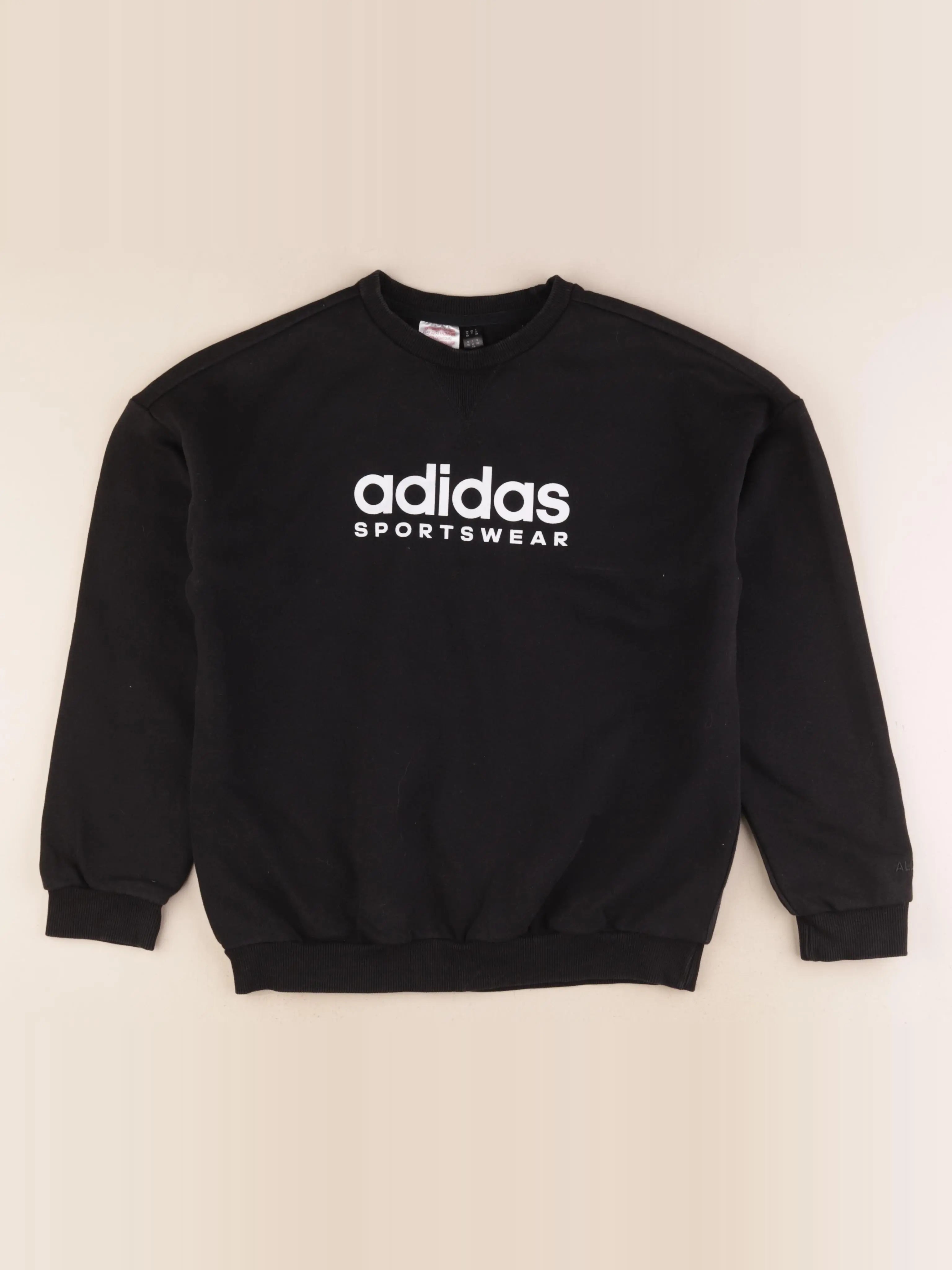 Adidas - sweat noir - 11/12 ans