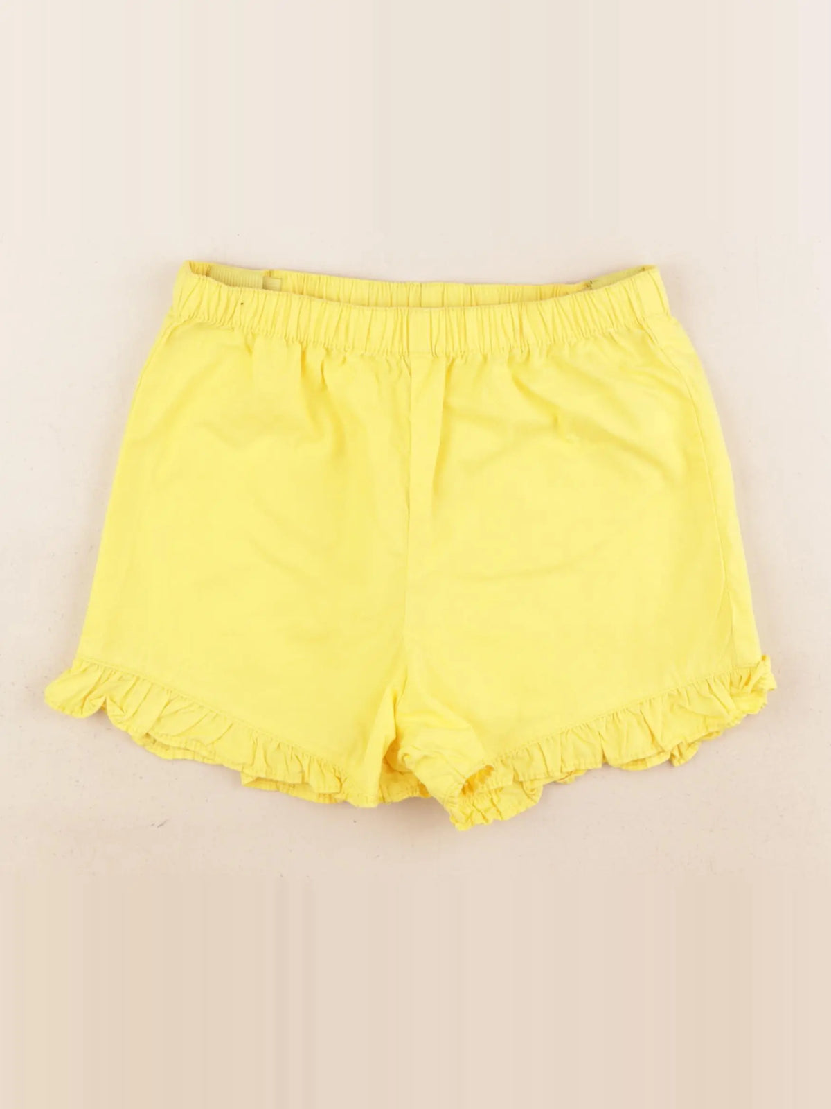 Vertbaudet - short jaune - 9 ans