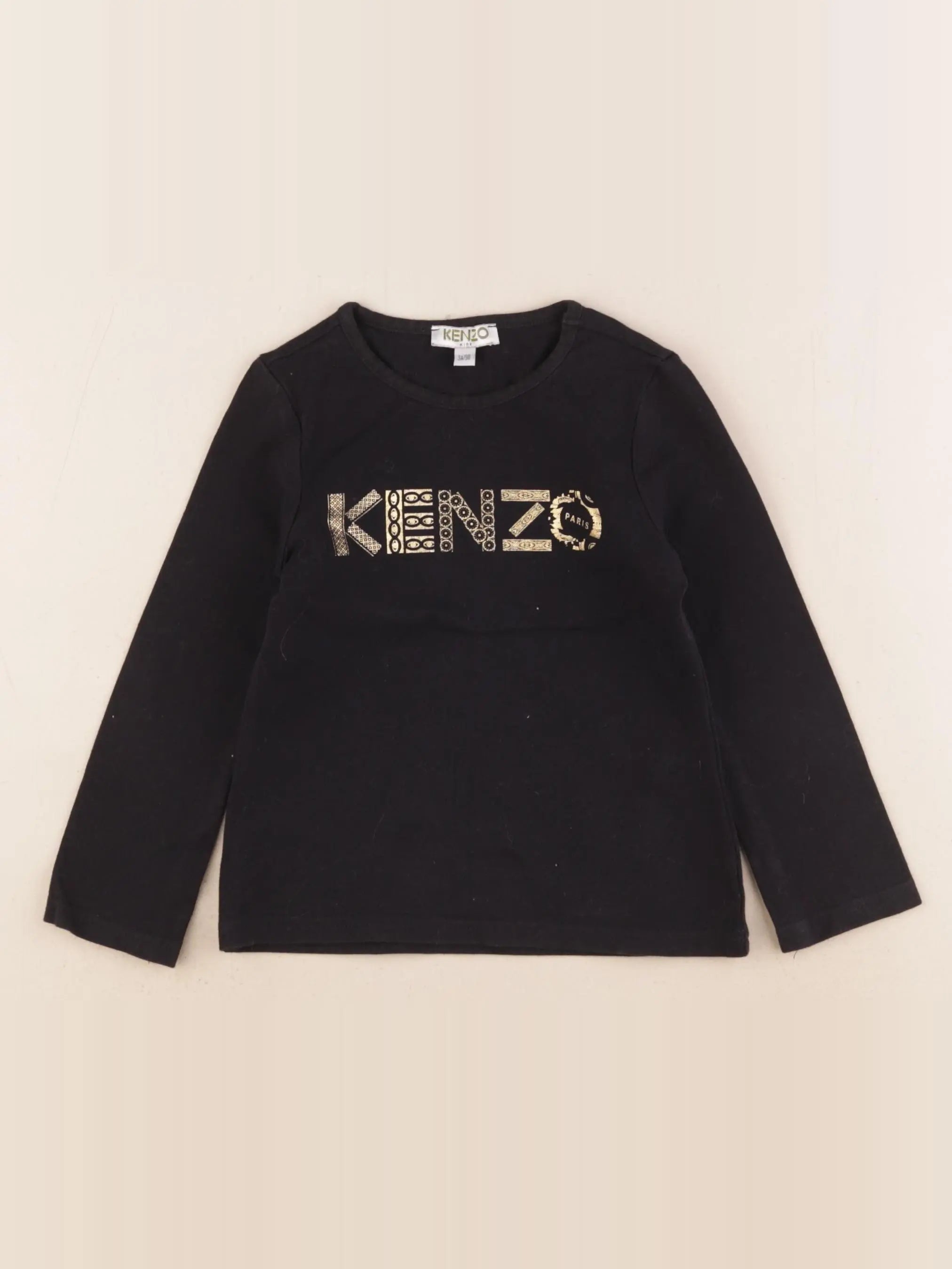 Kenzo - tee-shirt noir - 3 ans