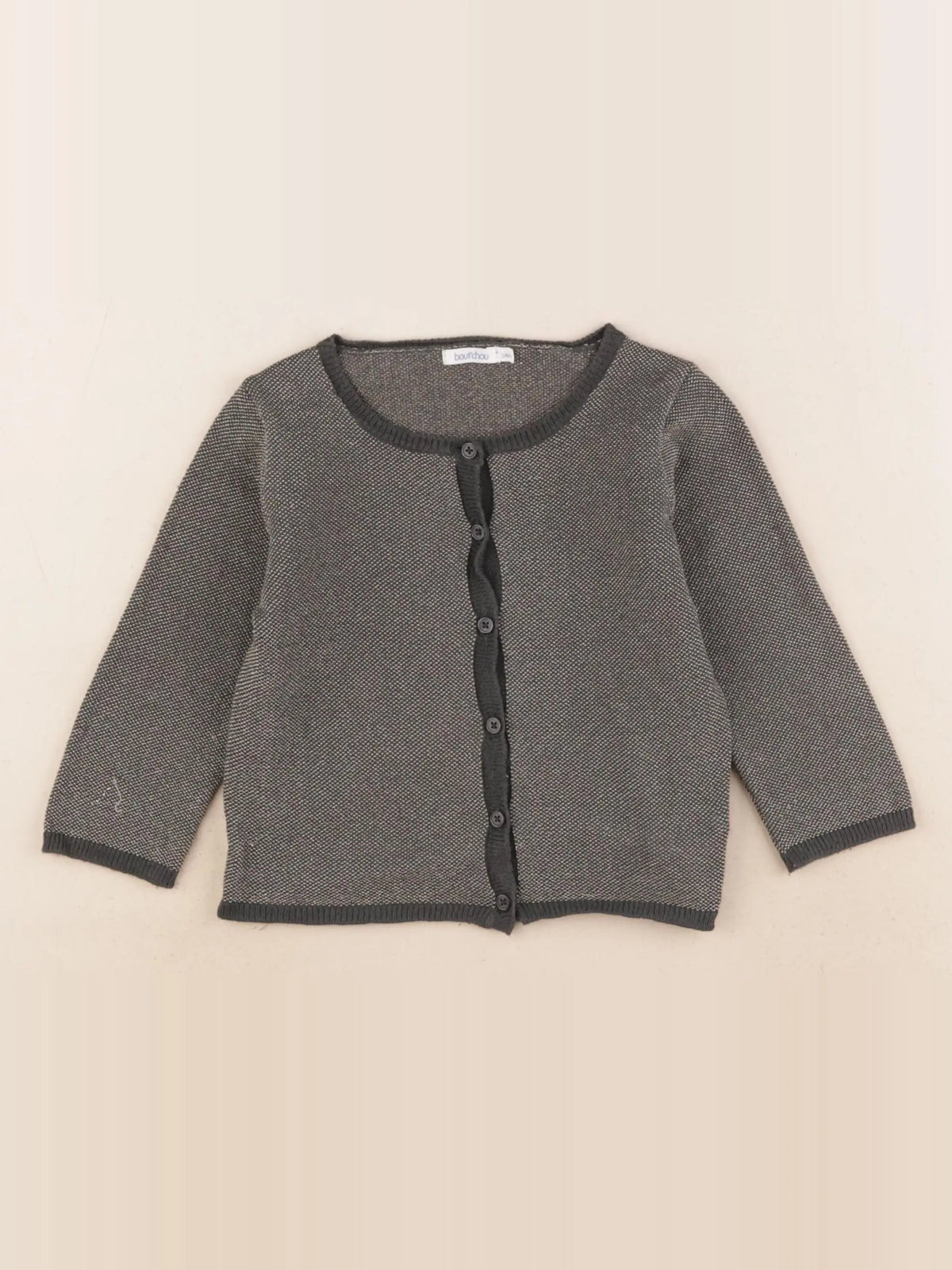 Boutchou - gilet vert - 24 mois