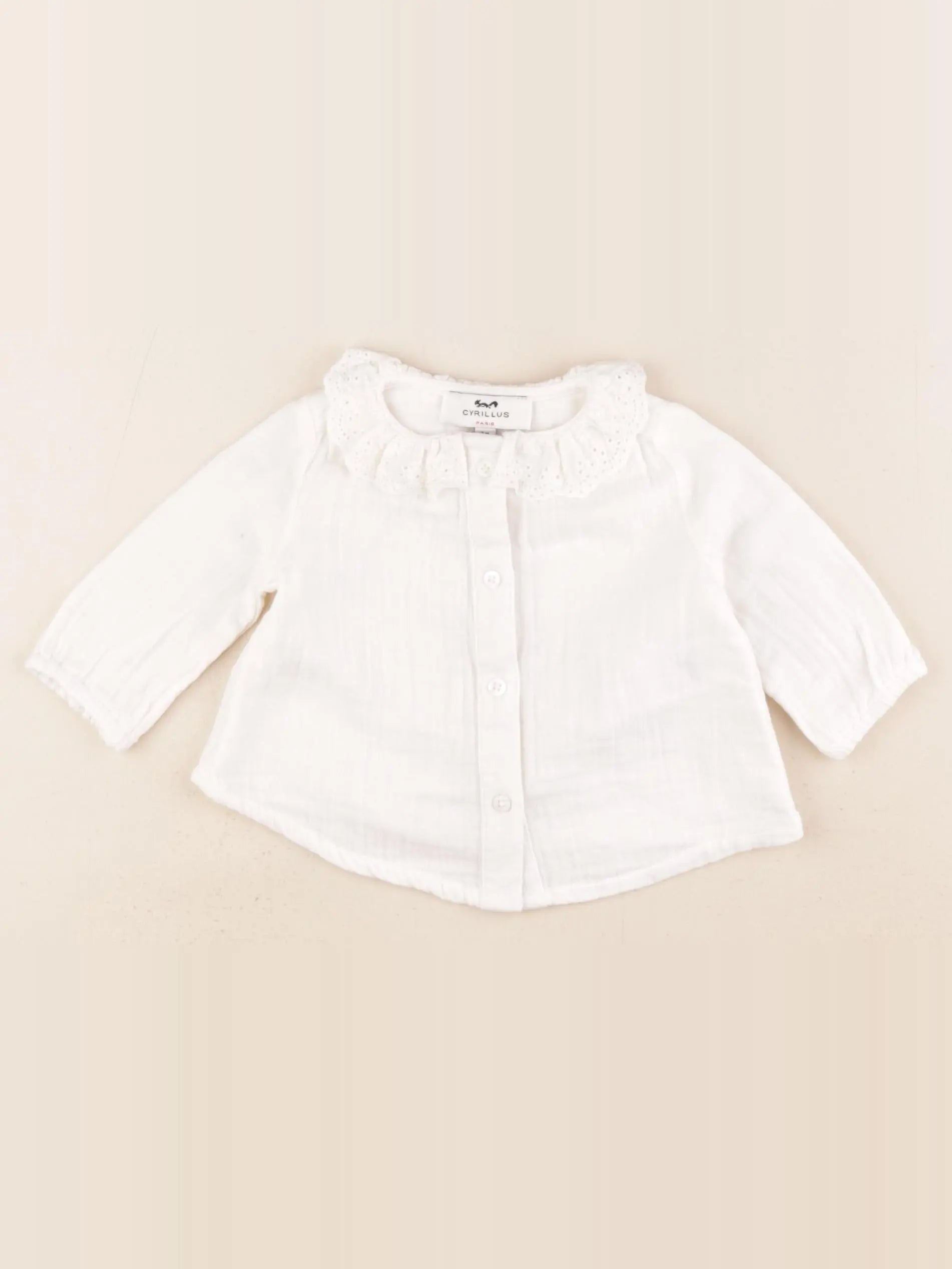 Cyrillus - chemise blanc - 3 mois