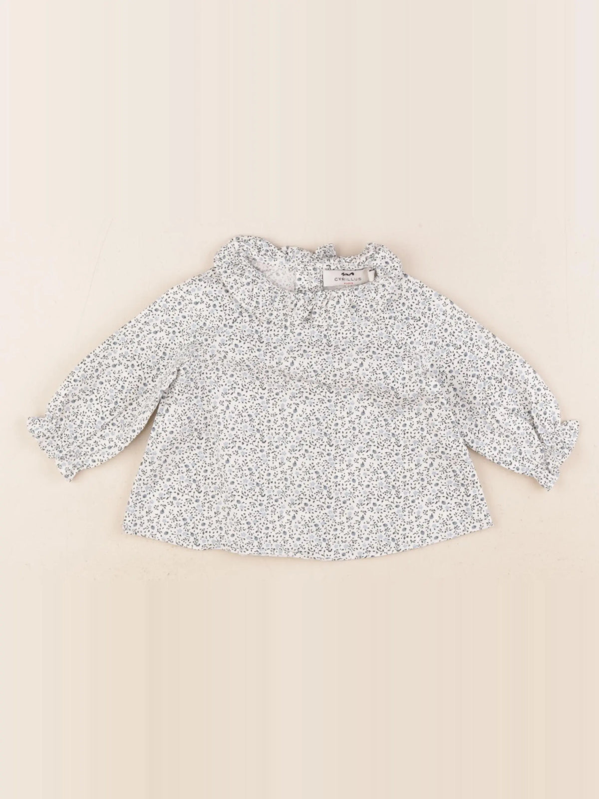 Cyrillus - blouse multicolore - 3 mois